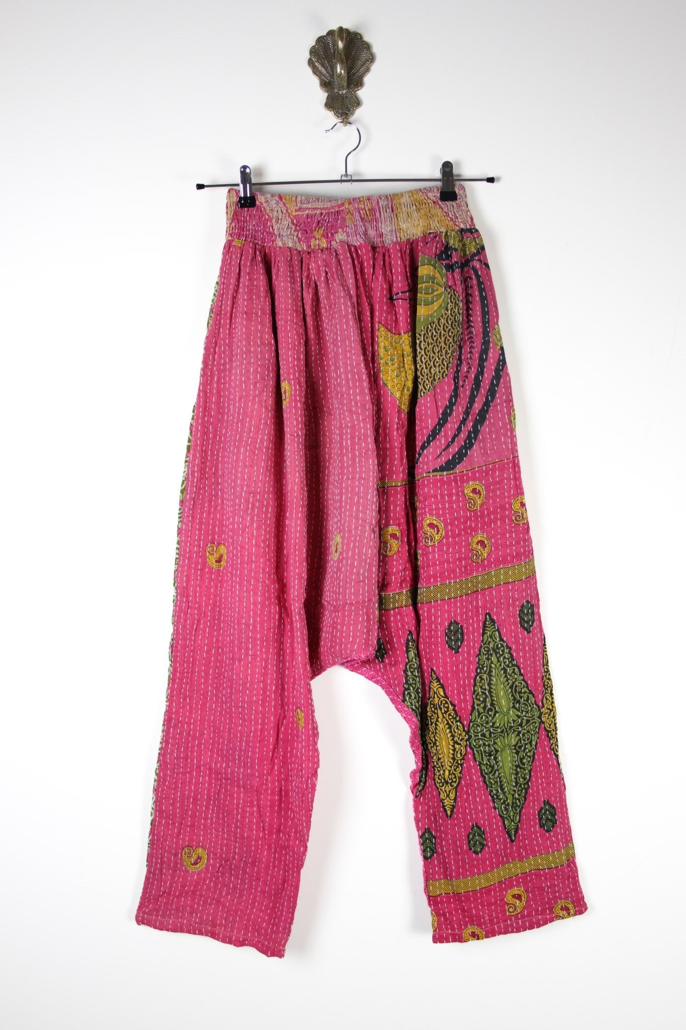 Kantha Harem Pants L/XL (16687) HaremPantsL_XLRenewVintage166871 Renew Bohemian Pty Ltd