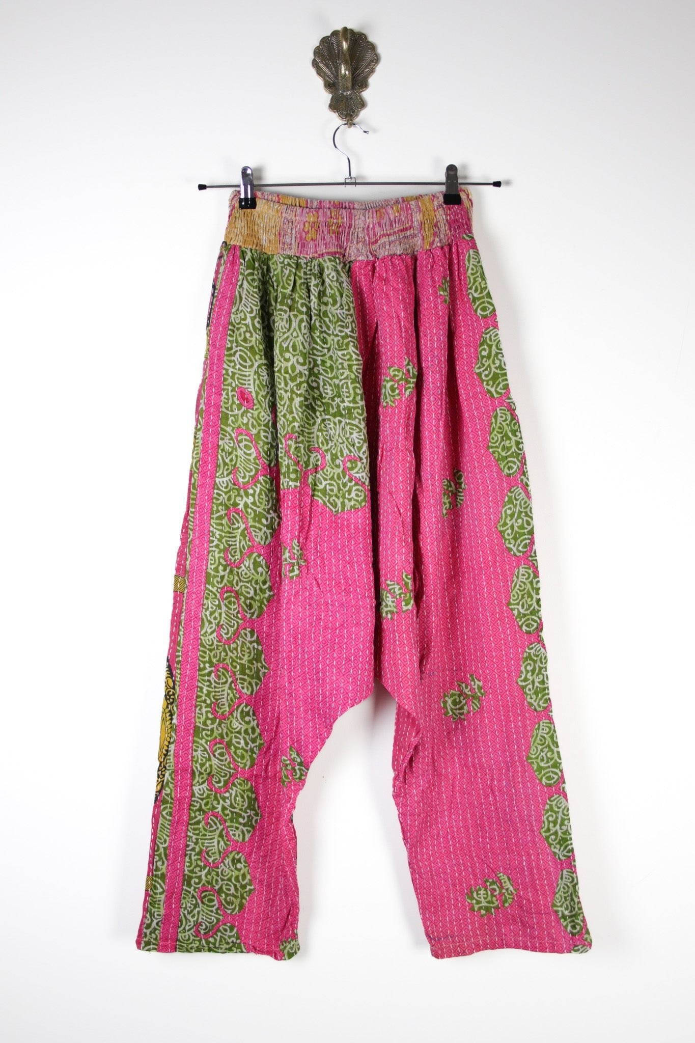Kantha Harem Pants L/XL (16687) HaremPantsL_XLRenewVintage166872 Renew Bohemian Pty Ltd