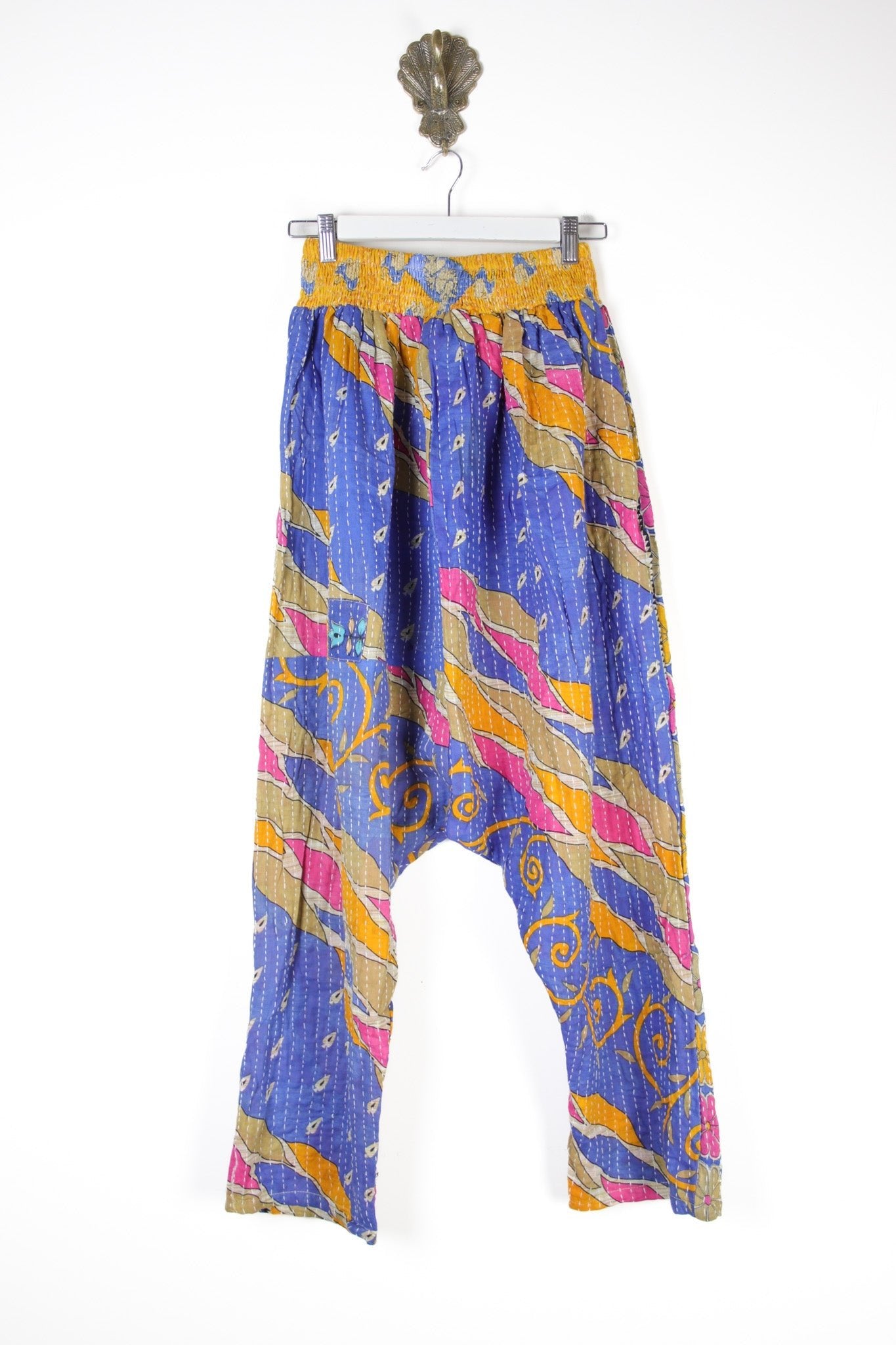 Kantha Harem Pants S/M (14057) HaremPantsS_MRenewVintage140571 Renew Bohemian Pty Ltd