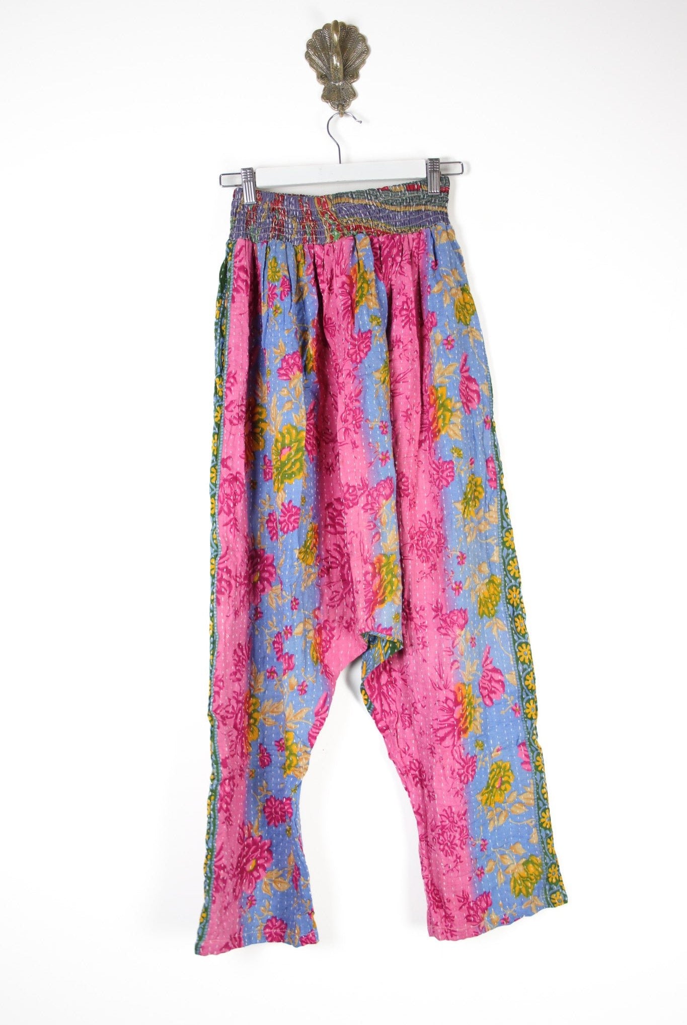 Kantha Harem Pants S/M (14062) HaremPantsS_MRenewVintage140622 Renew Bohemian Pty Ltd