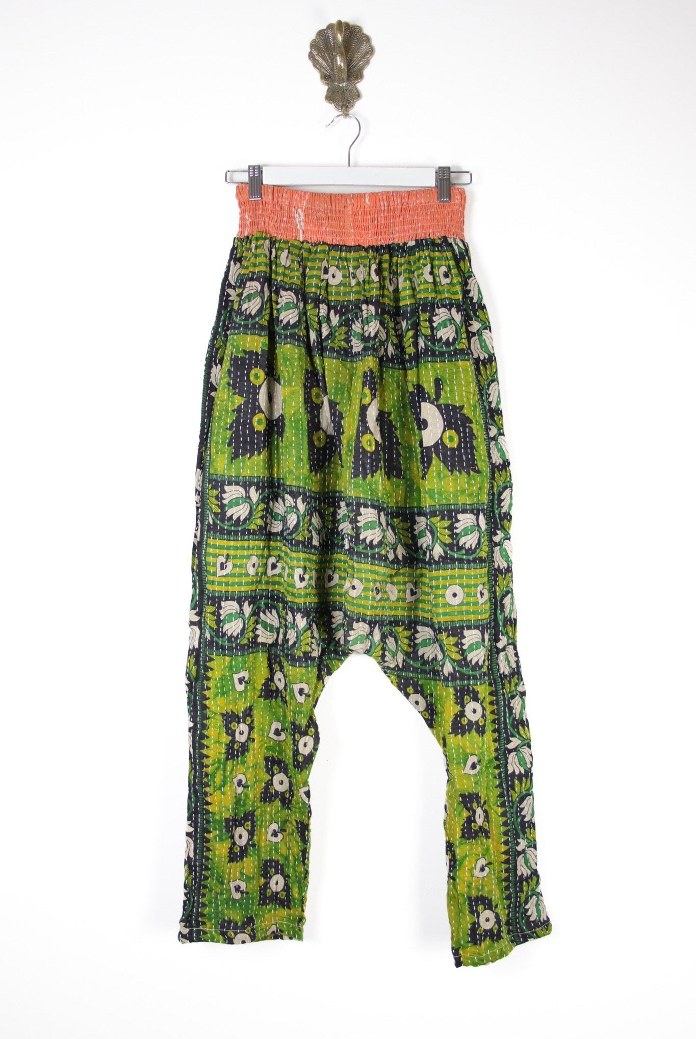 Kantha Harem Pants S/M (14064) HaremPantsS_MRenewVintage140641 Renew Bohemian Pty Ltd