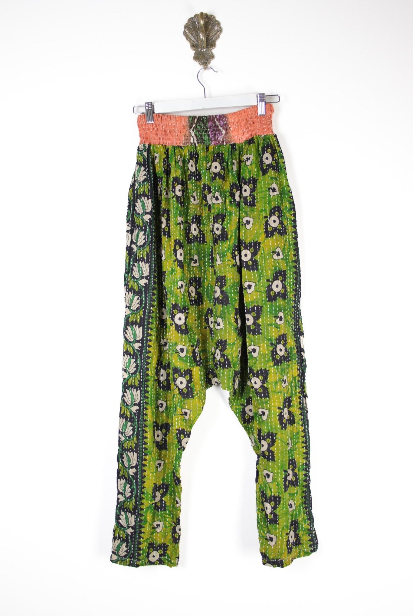 Kantha Harem Pants S/M (14064) HaremPantsS_MRenewVintage140642 Renew Bohemian Pty Ltd