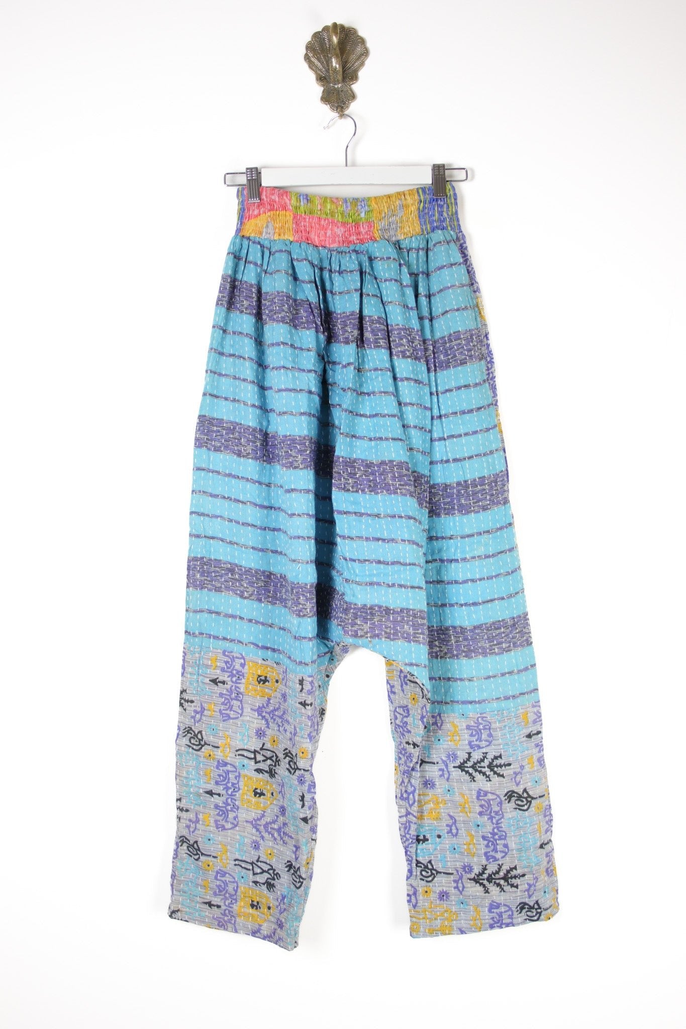 Kantha Harem Pants S/M (14067) HaremPantsS_MRenewVintage140671 Renew Bohemian Pty Ltd