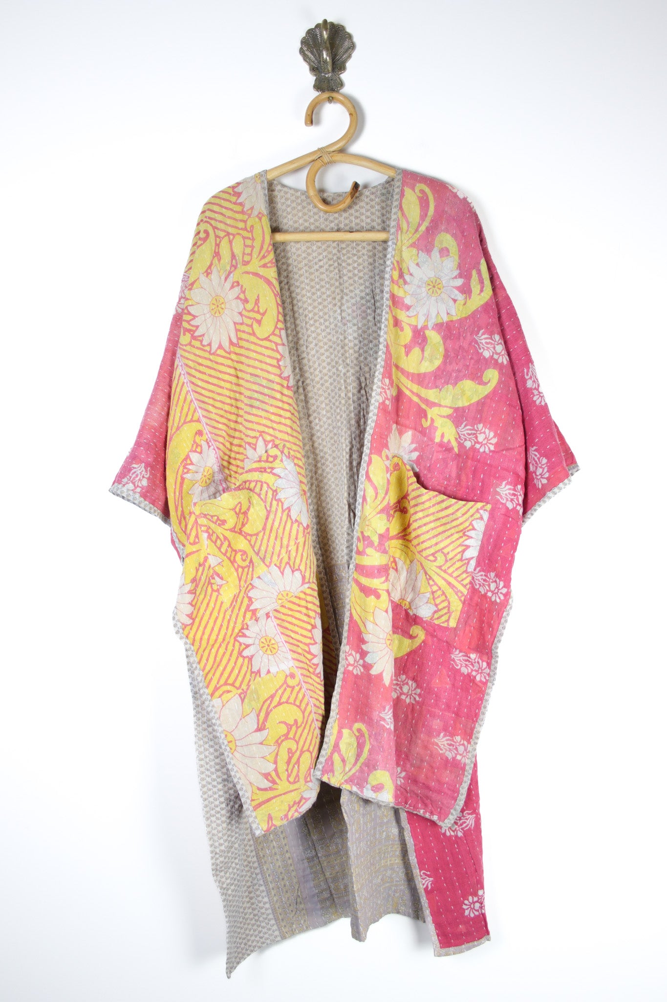 Kantha Ruana l/slv (14575)