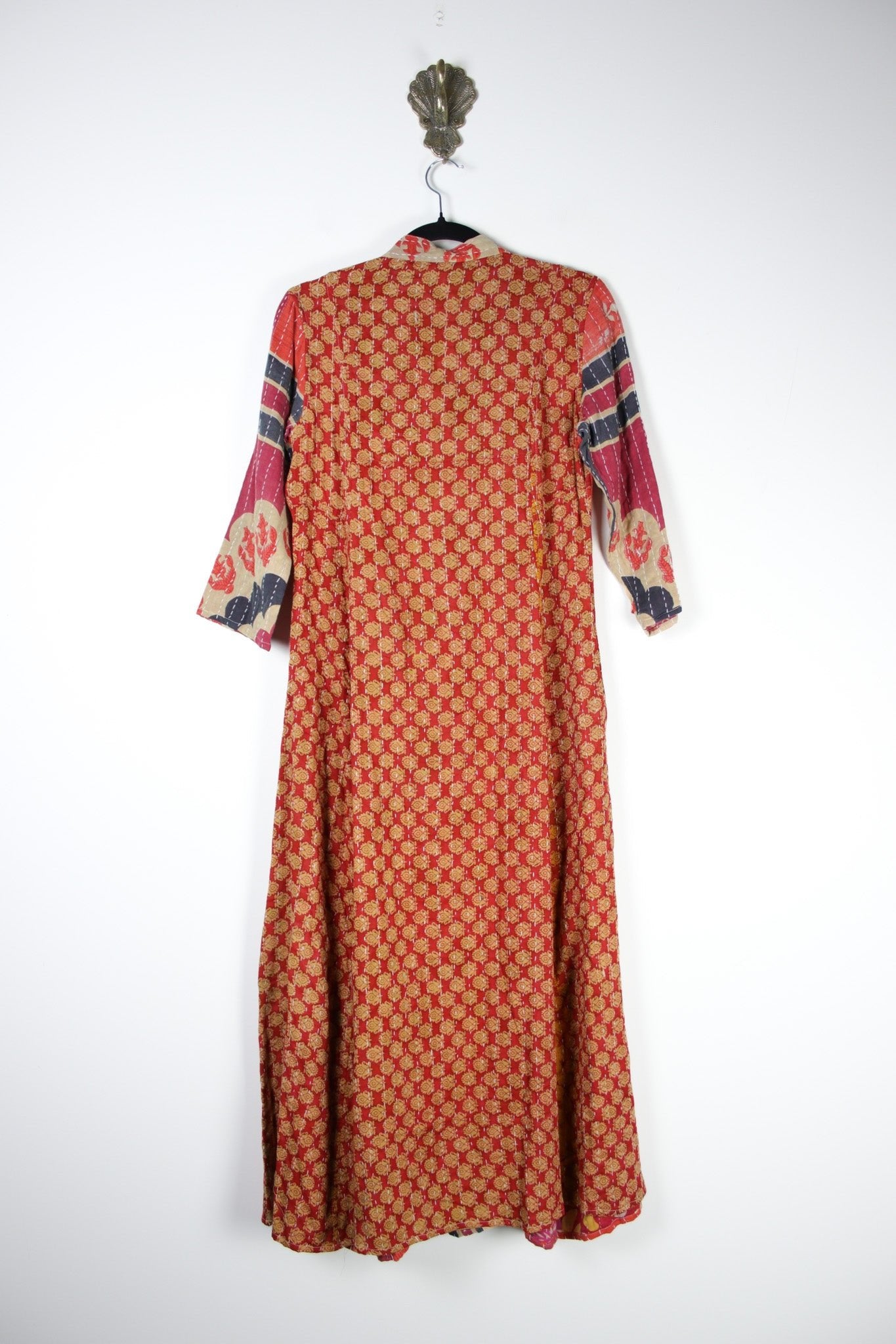 Selene Kantha Dress XS (18474) IMG_4760 Renew Bohemian Pty Ltd