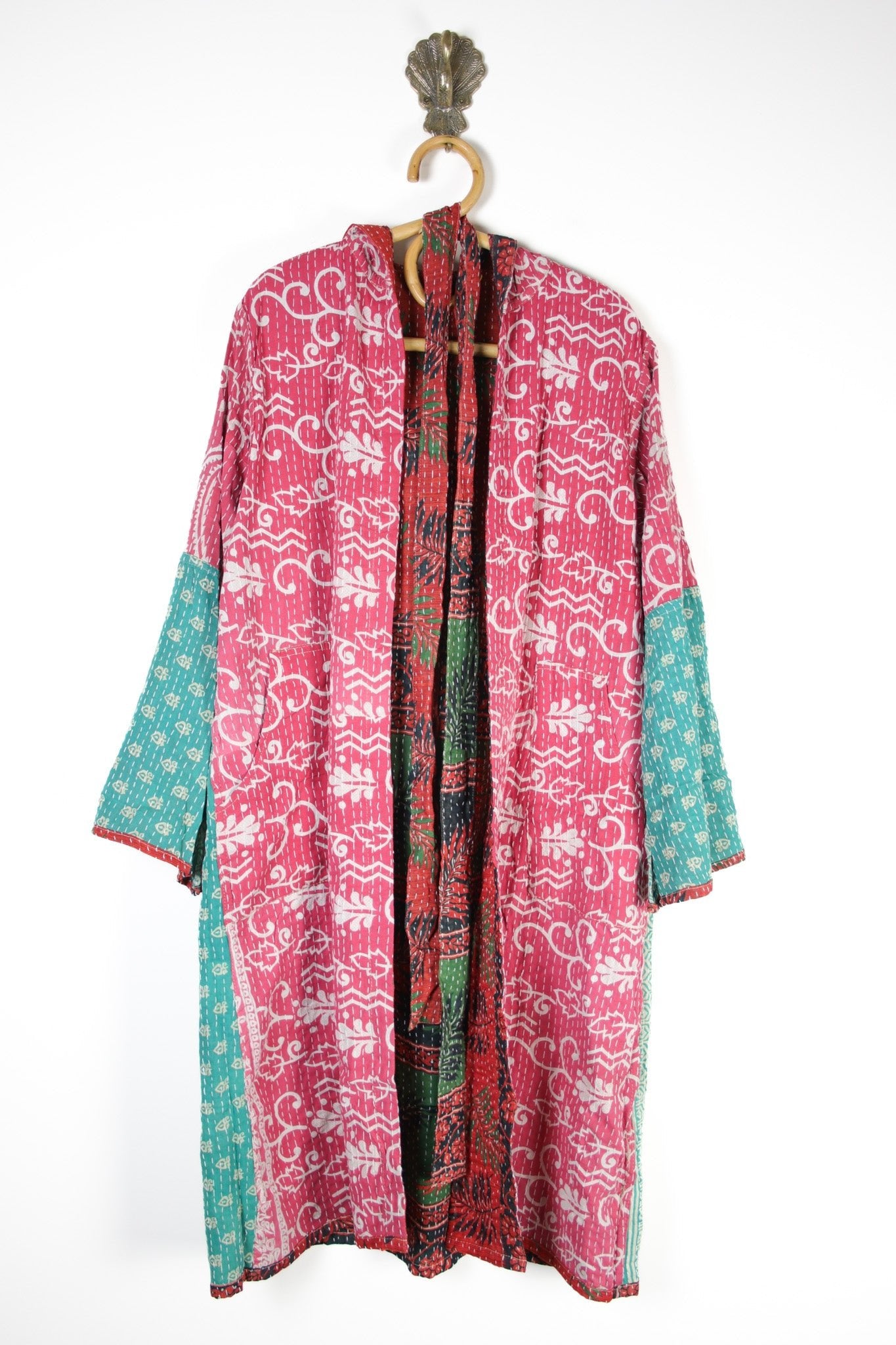 Indira Kantha Robe L (13886) IndiraRobeLRenewVintage138863 Renew Bohemian Pty Ltd