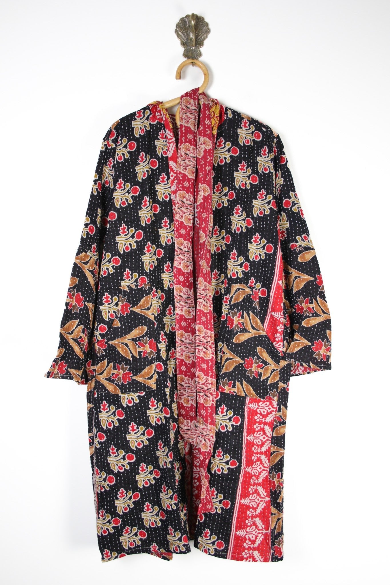 Indira Kantha Robe L (13888) IndiraRobeLRenewVintage138881 Renew Bohemian Pty Ltd
