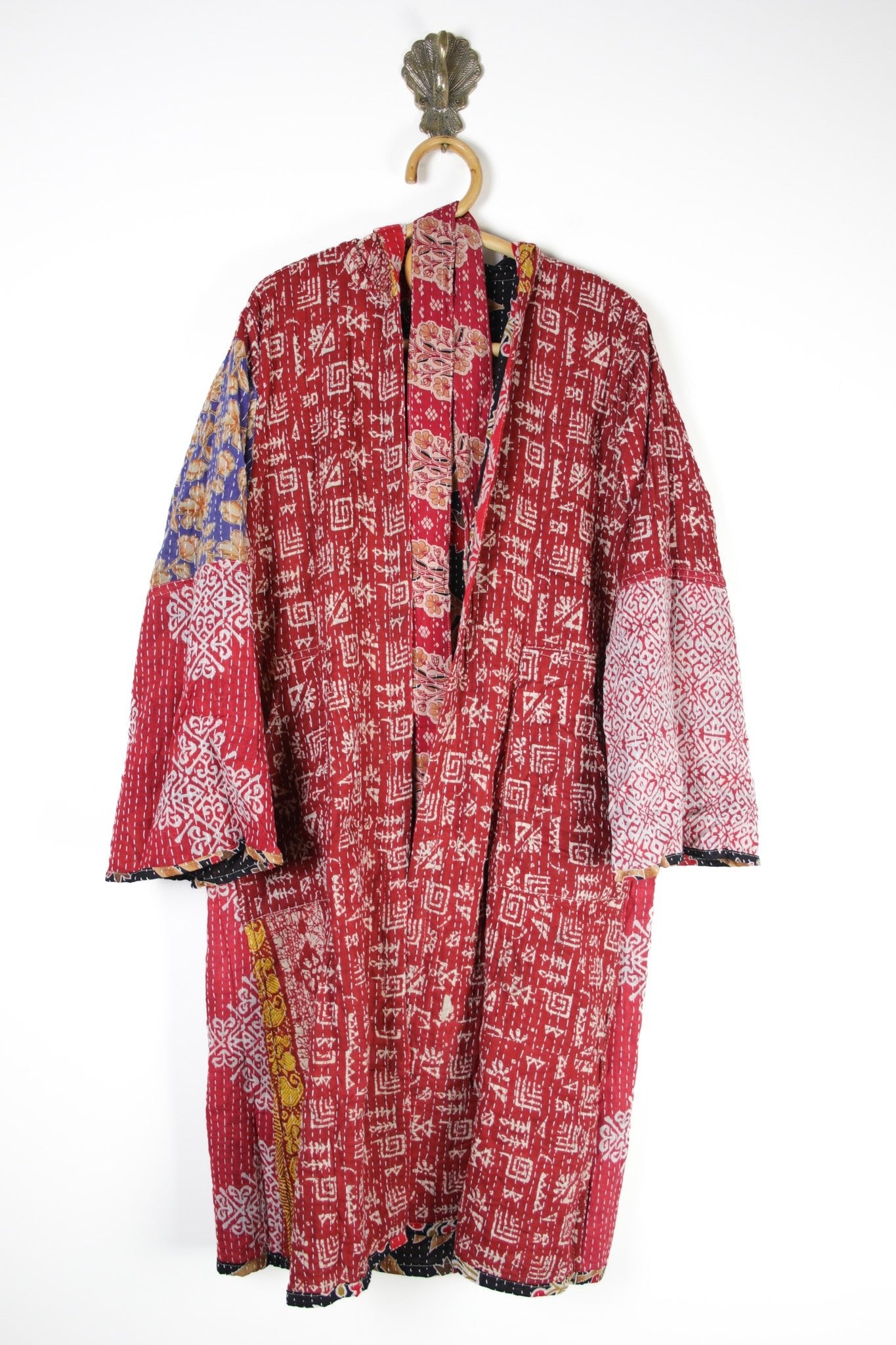 Indira Kantha Robe L (13888) IndiraRobeLRenewVintage138883 Renew Bohemian Pty Ltd