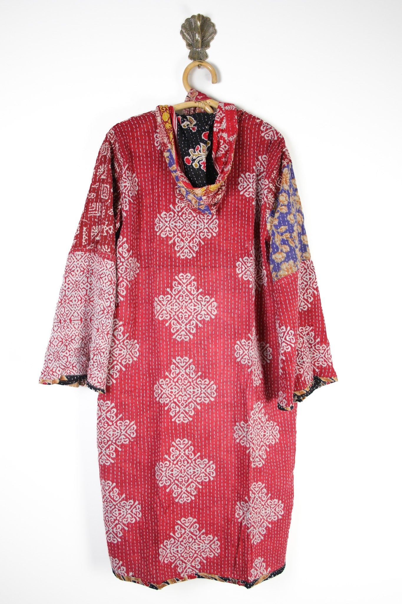 Indira Kantha Robe L (13888) IndiraRobeLRenewVintage138884 Renew Bohemian Pty Ltd
