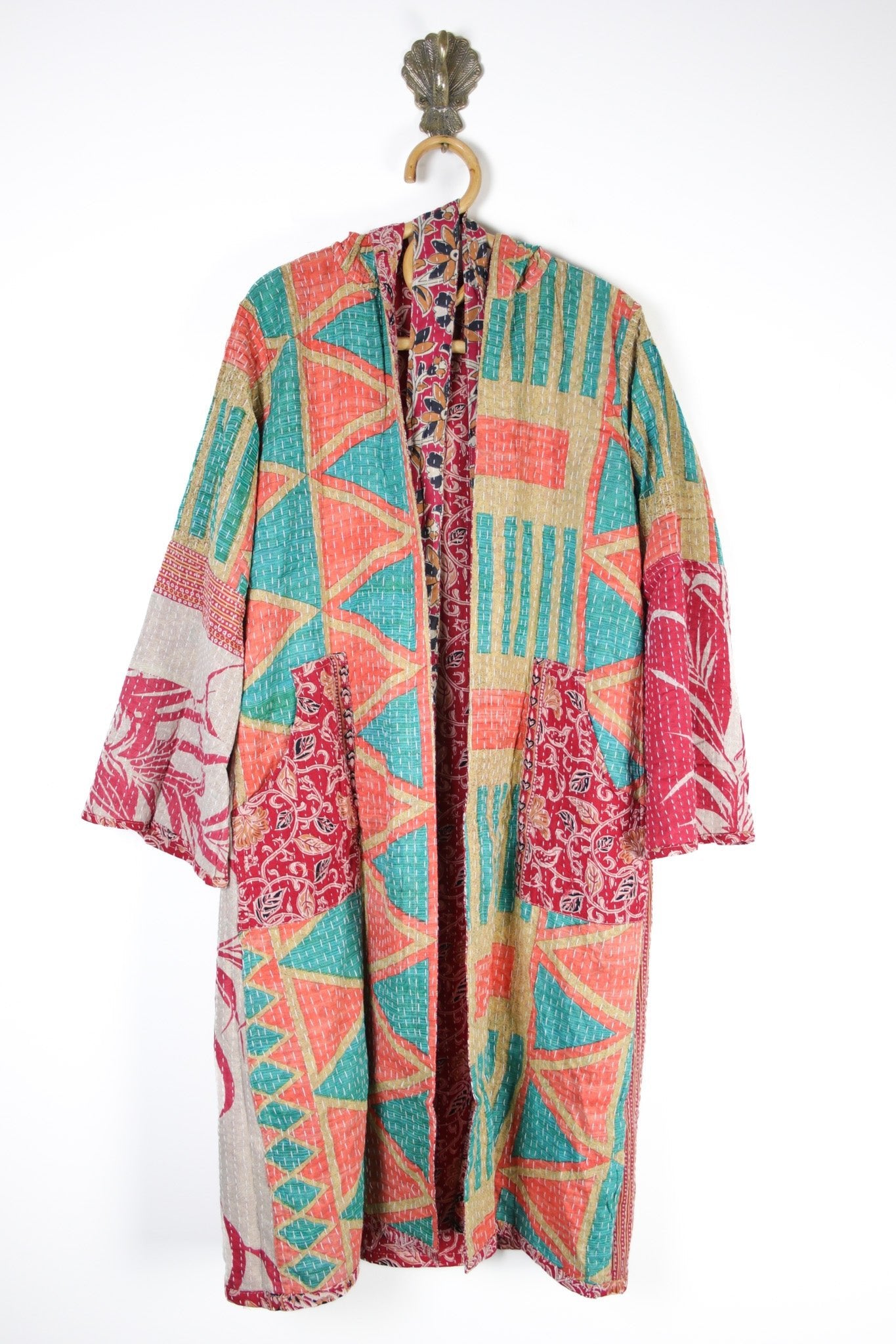 Indira Kantha Robe M (13891) IndiraRobeMRenewVintage138913 Renew Bohemian Pty Ltd