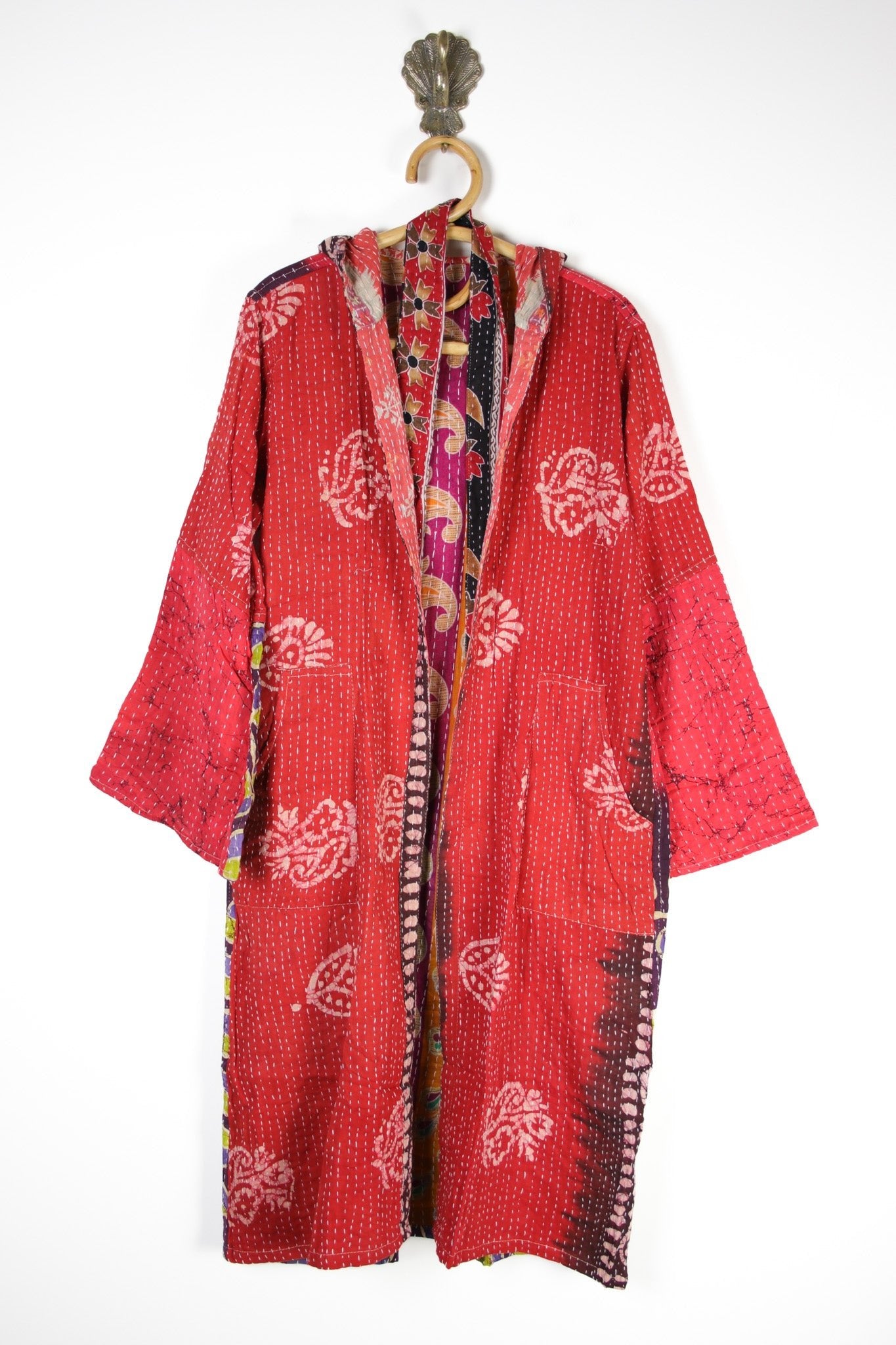 Indira Kantha Robe M (13895) IndiraRobeMRenewVintage138951 Renew Bohemian Pty Ltd