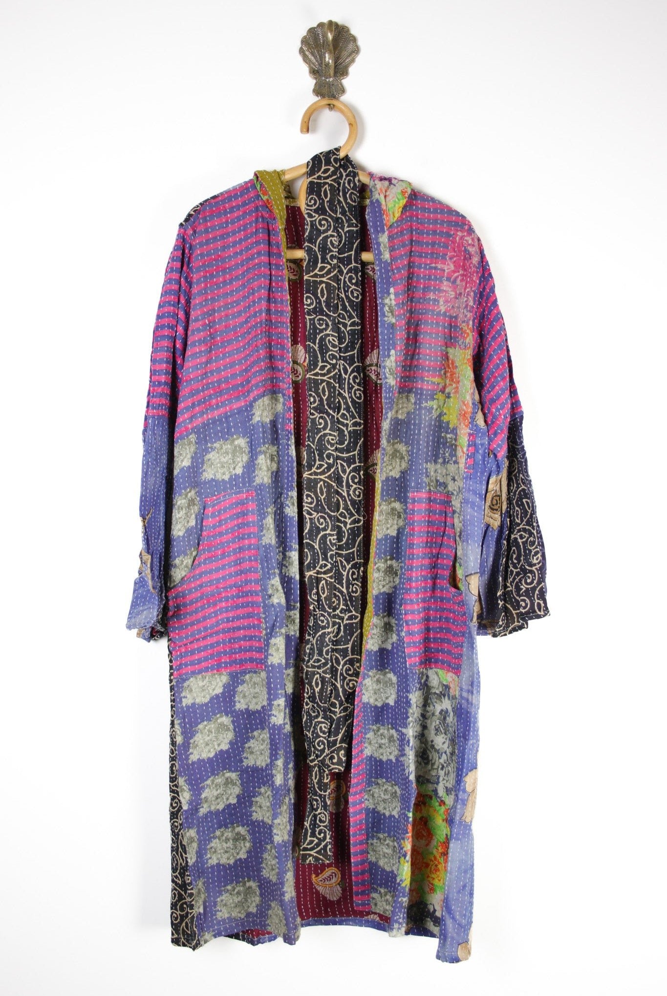 Indira Kantha Robe M (13902) IndiraRobeMRenewVintage139021 Renew Bohemian Pty Ltd