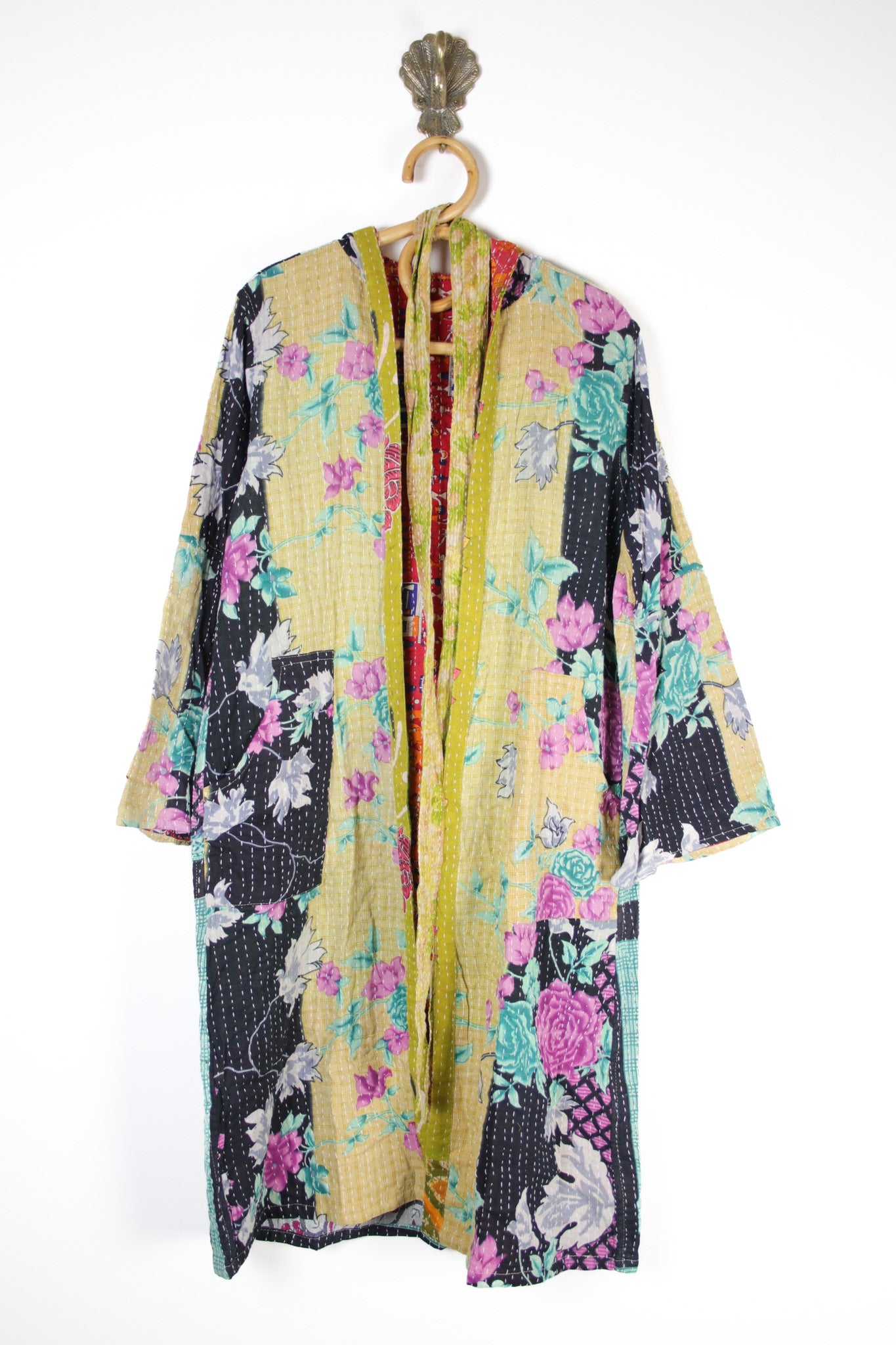 Indira Kantha Robe S (13905) IndiraRobeSRenewVintage139051 Renew Bohemian Pty Ltd