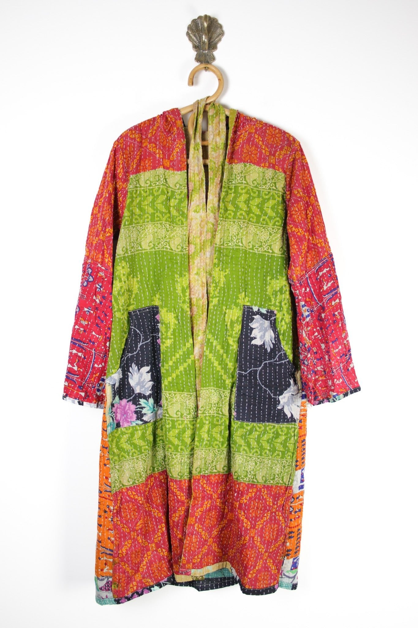 Indira Kantha Robe S (13905) IndiraRobeSRenewVintage139053 Renew Bohemian Pty Ltd