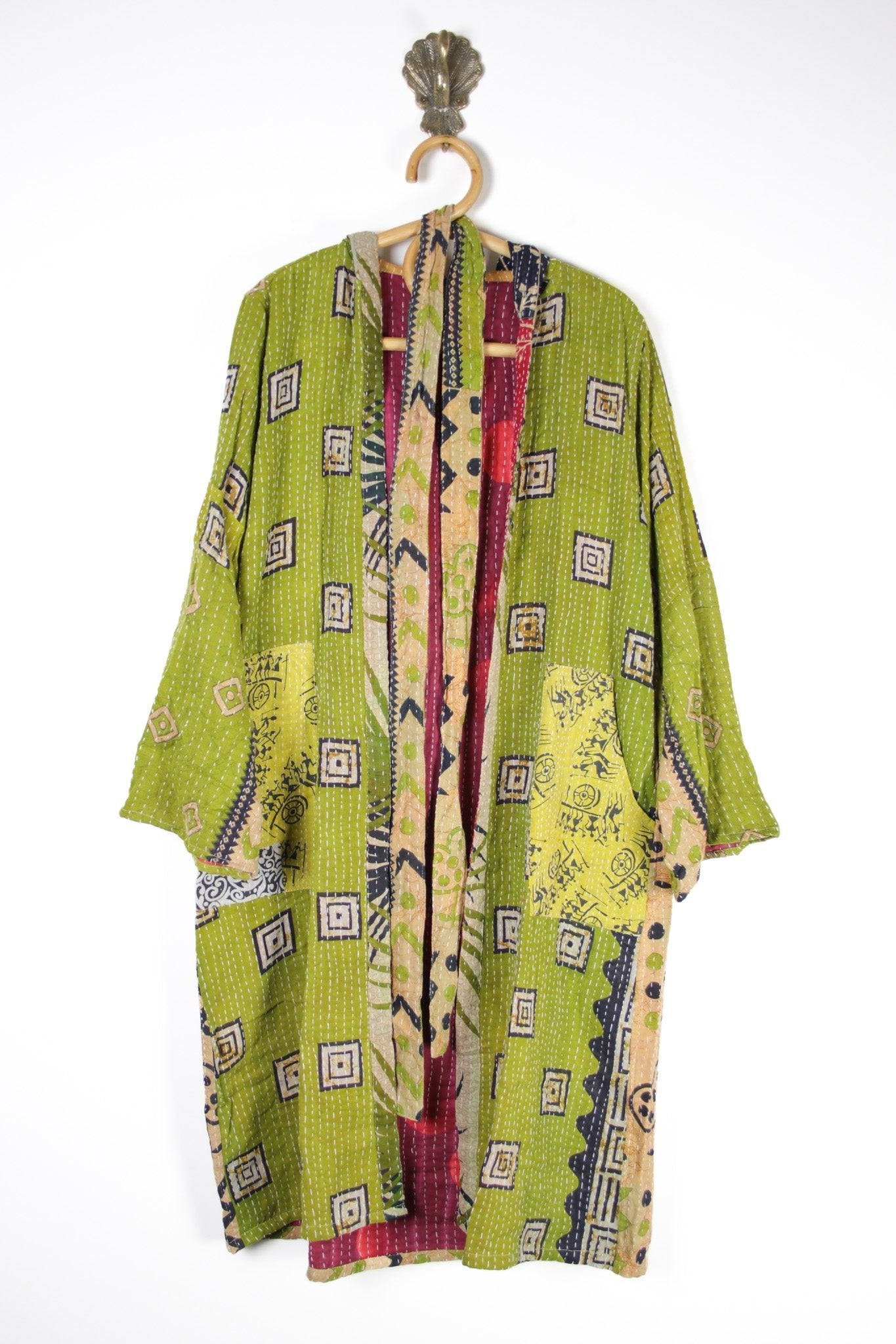 Indira Kantha Robe S (13913) IndiraRobeSRenewVintage139131 Renew Bohemian Pty Ltd