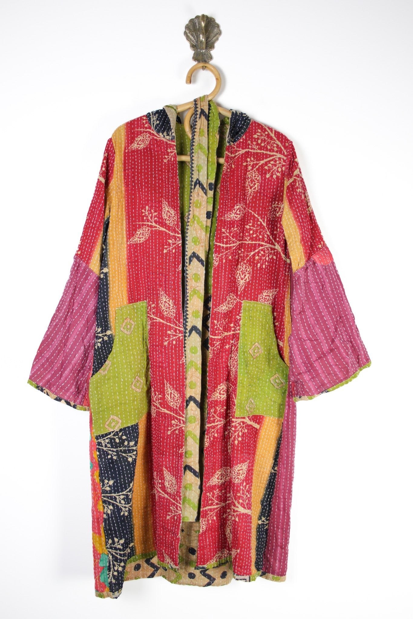 Indira Kantha Robe S (13913) IndiraRobeSRenewVintage139133 Renew Bohemian Pty Ltd