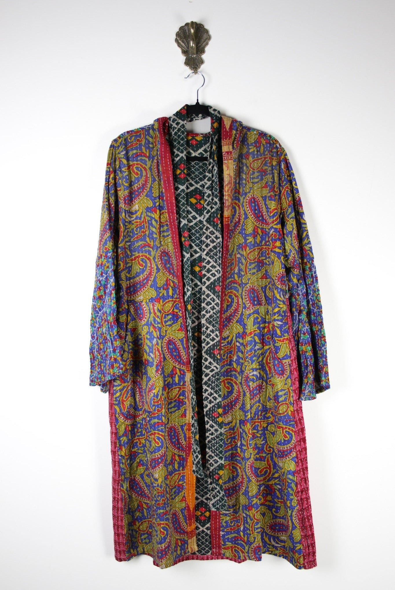 Indira Kantha Robe S (16570) IndiraRobeSRenewVintage165701 Renew Bohemian Pty Ltd