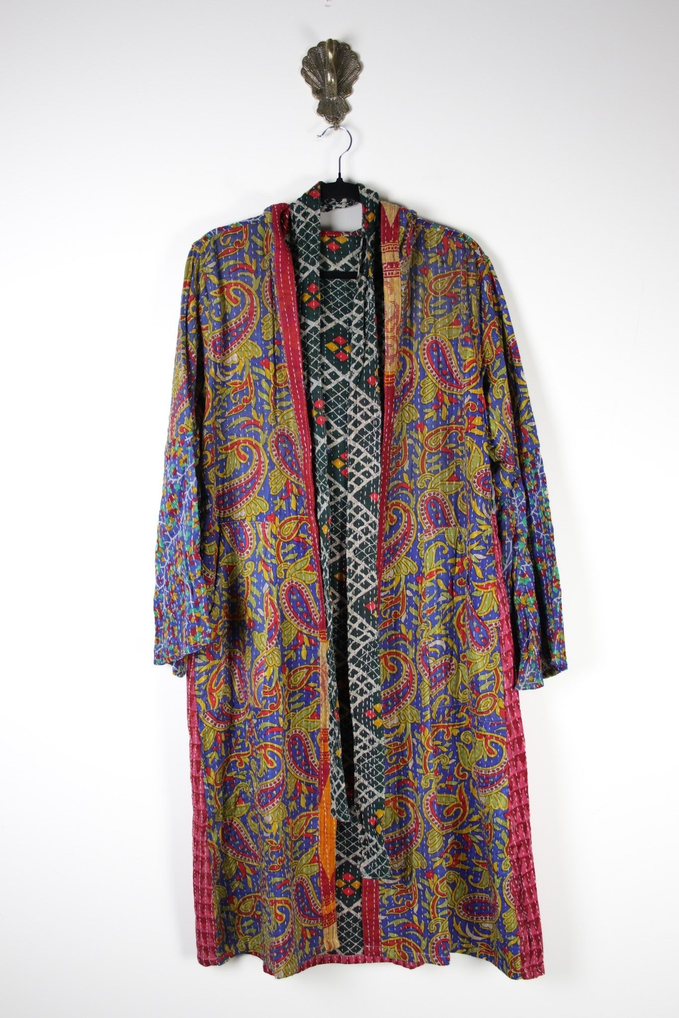 Indira Kantha Robe S (16570) IndiraRobeSRenewVintage165701 Renew Bohemian Pty Ltd