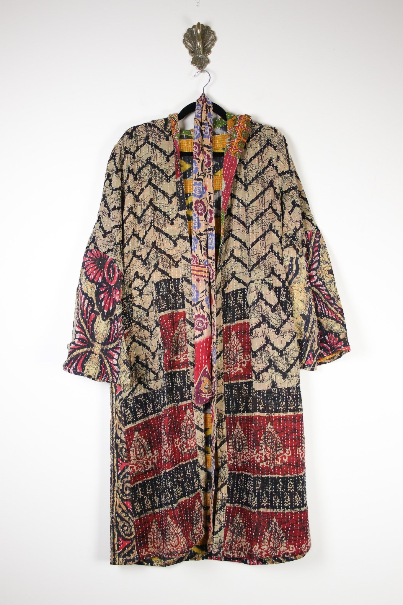 Indira Kantha Robe S (17084) IndiraRobeSRenewVintage170841 Renew Bohemian Pty Ltd