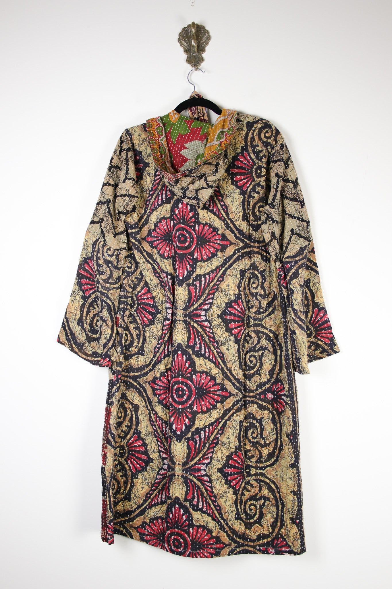 Indira Kantha Robe S (17084) IndiraRobeSRenewVintage170842 Renew Bohemian Pty Ltd