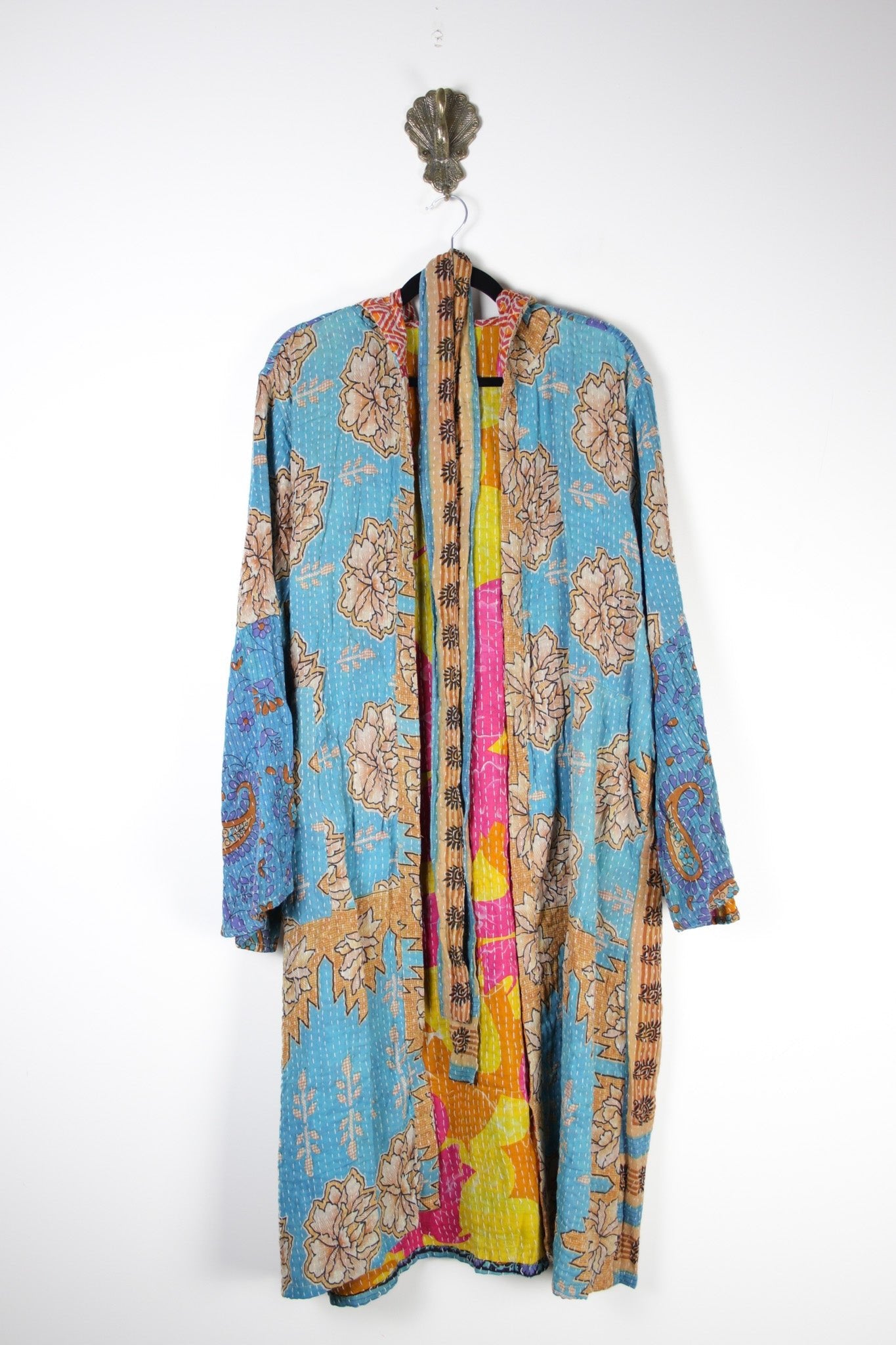 Indira Kantha Robe XL (19850) IndiraRobeXLRenewBohemian198501 Renew Bohemian Pty Ltd