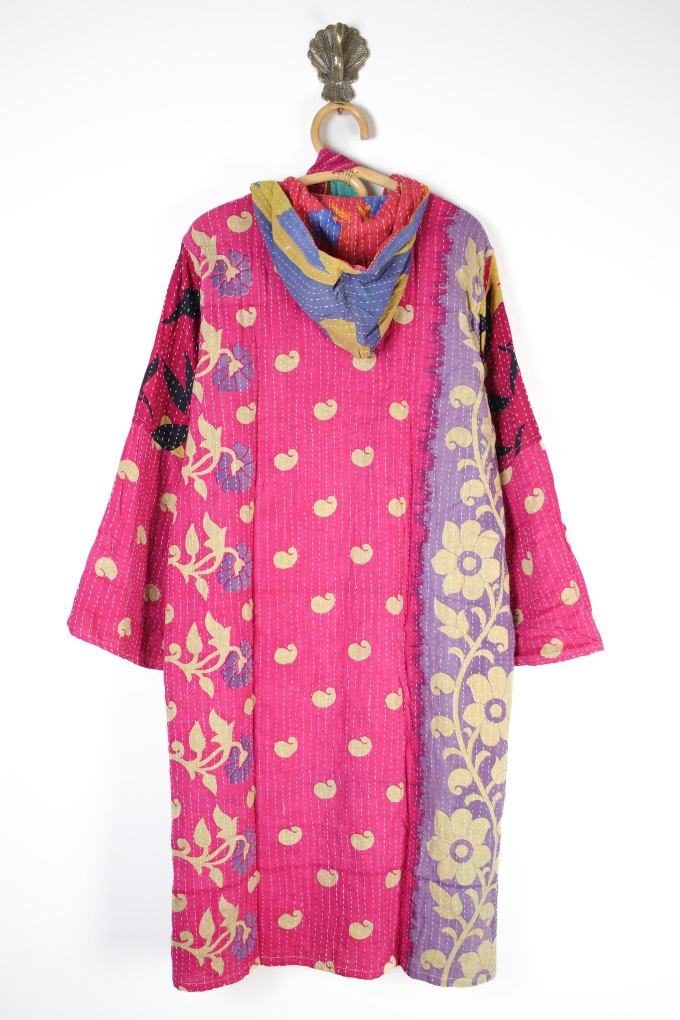 Indira Kantha Robe L (13879) InidraRobeLRenewVintage138792 Renew Bohemian Pty Ltd