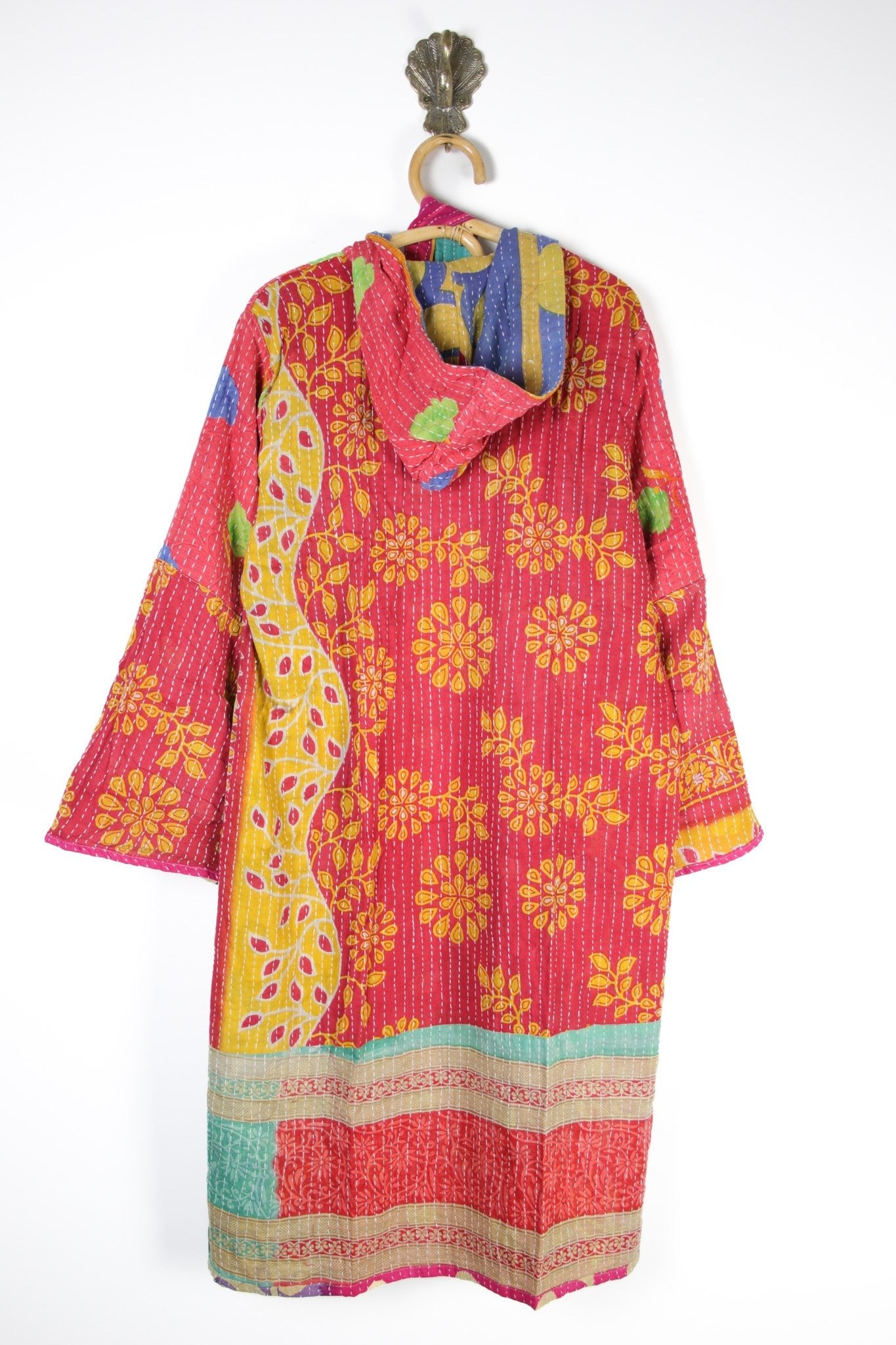 Indira Kantha Robe L (13879) InidraRobeLRenewVintage138794 Renew Bohemian Pty Ltd