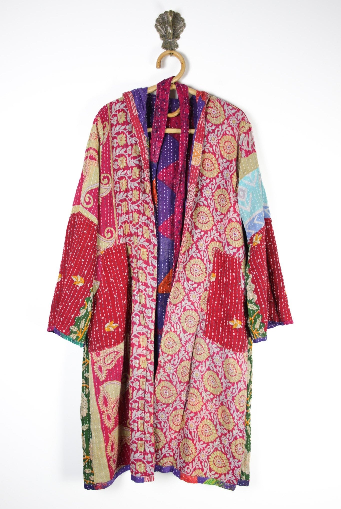 Indira Kantha Robe XL (13863) InidraRobeXLRenewVintage138633 Renew Bohemian Pty Ltd