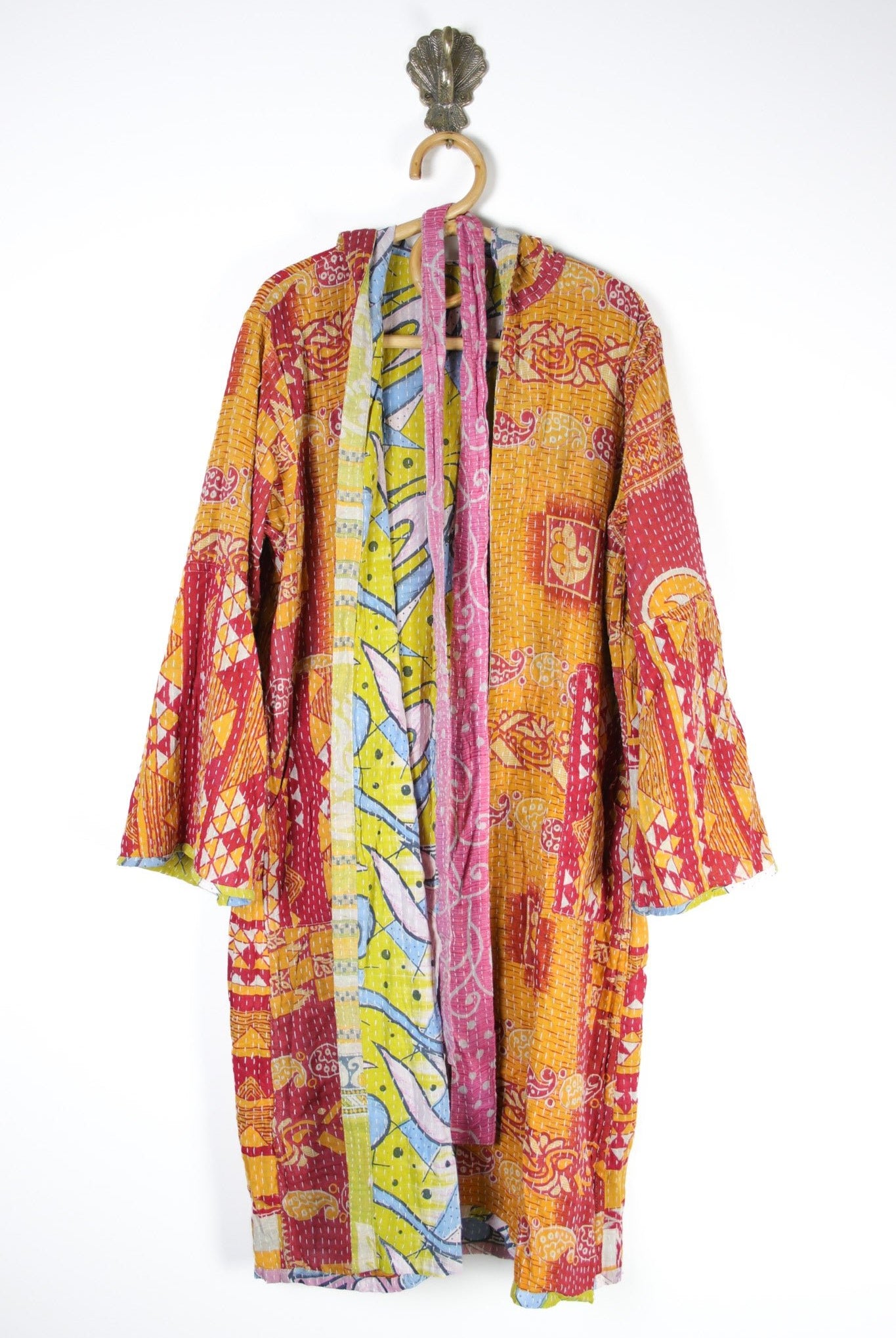 Indira Kantha Robe XL (13868) InidraRobeXLRenewVintage138683 Renew Bohemian Pty Ltd