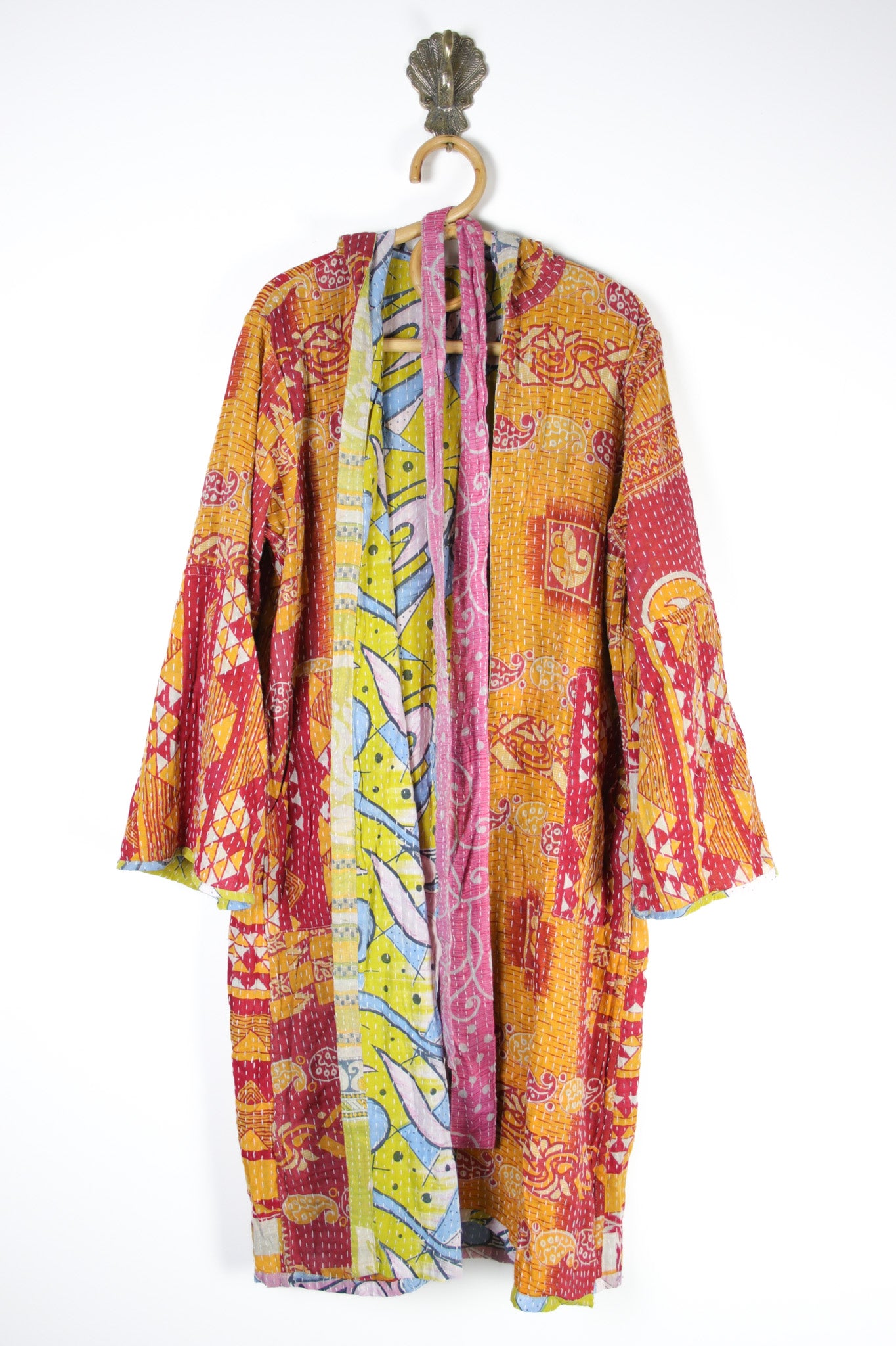 Indira Kantha Robe XL (13868) InidraRobeXLRenewVintage138683 Renew Bohemian Pty Ltd