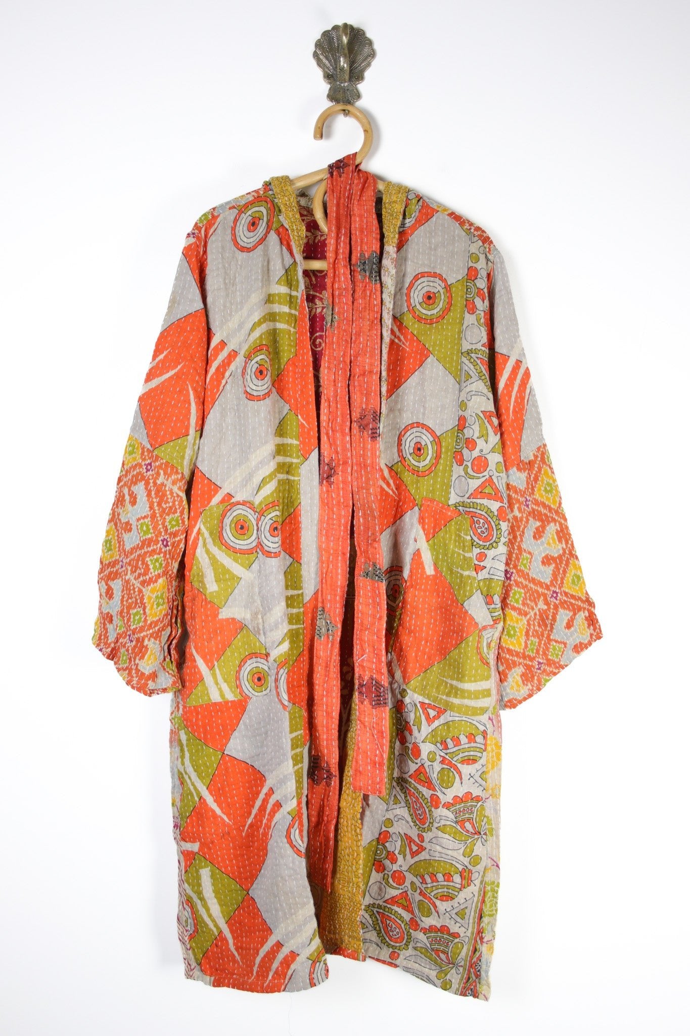 Indira Kantha Robe XL (13870) InidraRobeXLRenewVintage138701 Renew Bohemian Pty Ltd