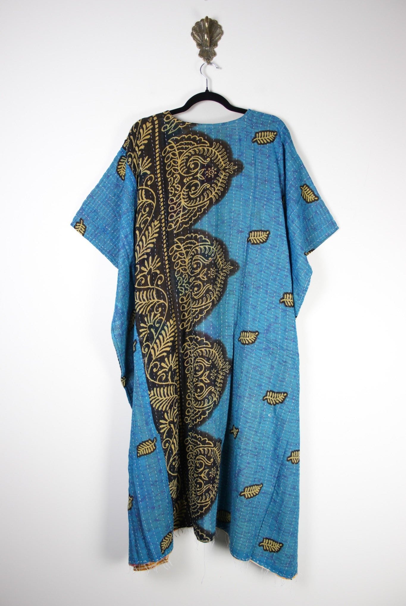 Kantha Ishka Kaftan (18387) IshkaKaftanRenewBohemian183872 Renew Bohemian Pty Ltd