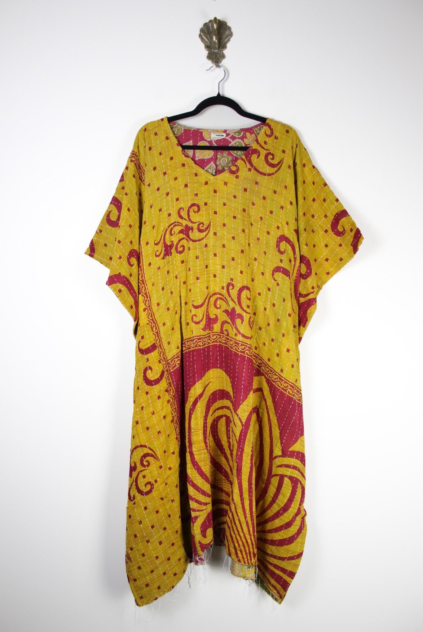 Kantha Ishka Kaftan (18389) IshkaKaftanRenewBohemian183891 Renew Bohemian Pty Ltd
