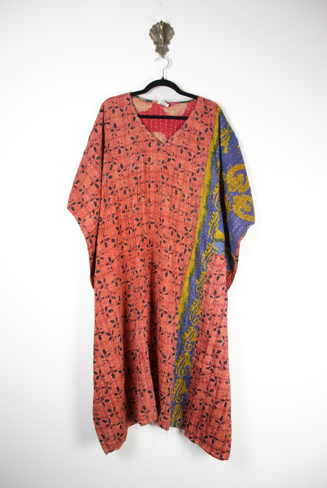 Kantha Ishka Kaftan (18398) IshkaKaftanRenewBohemian183981 Renew Bohemian Pty Ltd