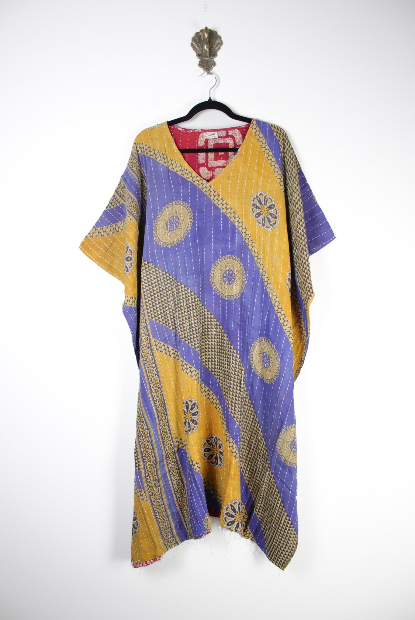 Kantha Ishka Kaftan (18408) IshkaKaftanRenewBohemian184081 Renew Bohemian Pty Ltd