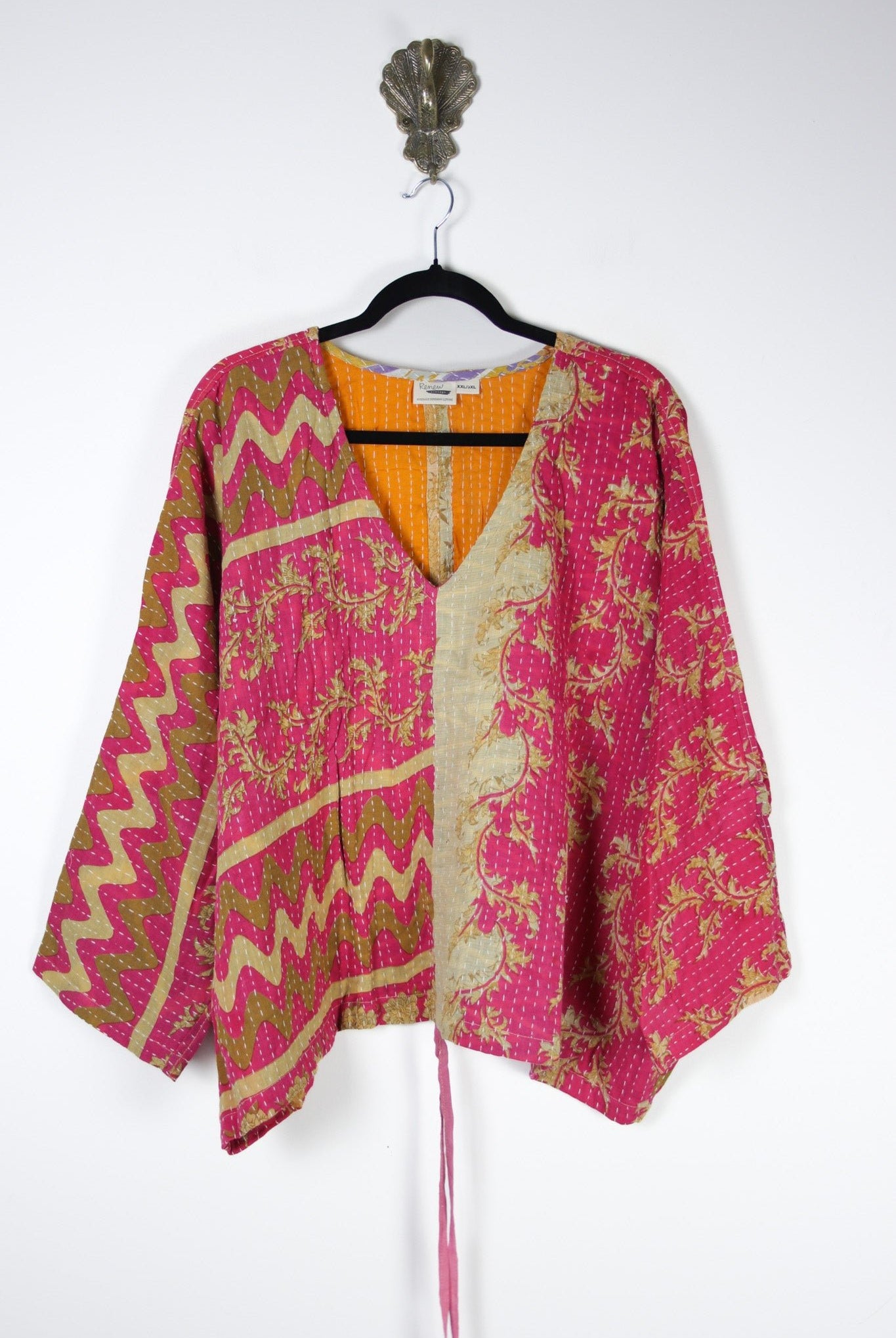 Jovie Kantha Top 2XL (20350) Jovie2XLRenewBohemian203501 Renew Bohemian Pty Ltd