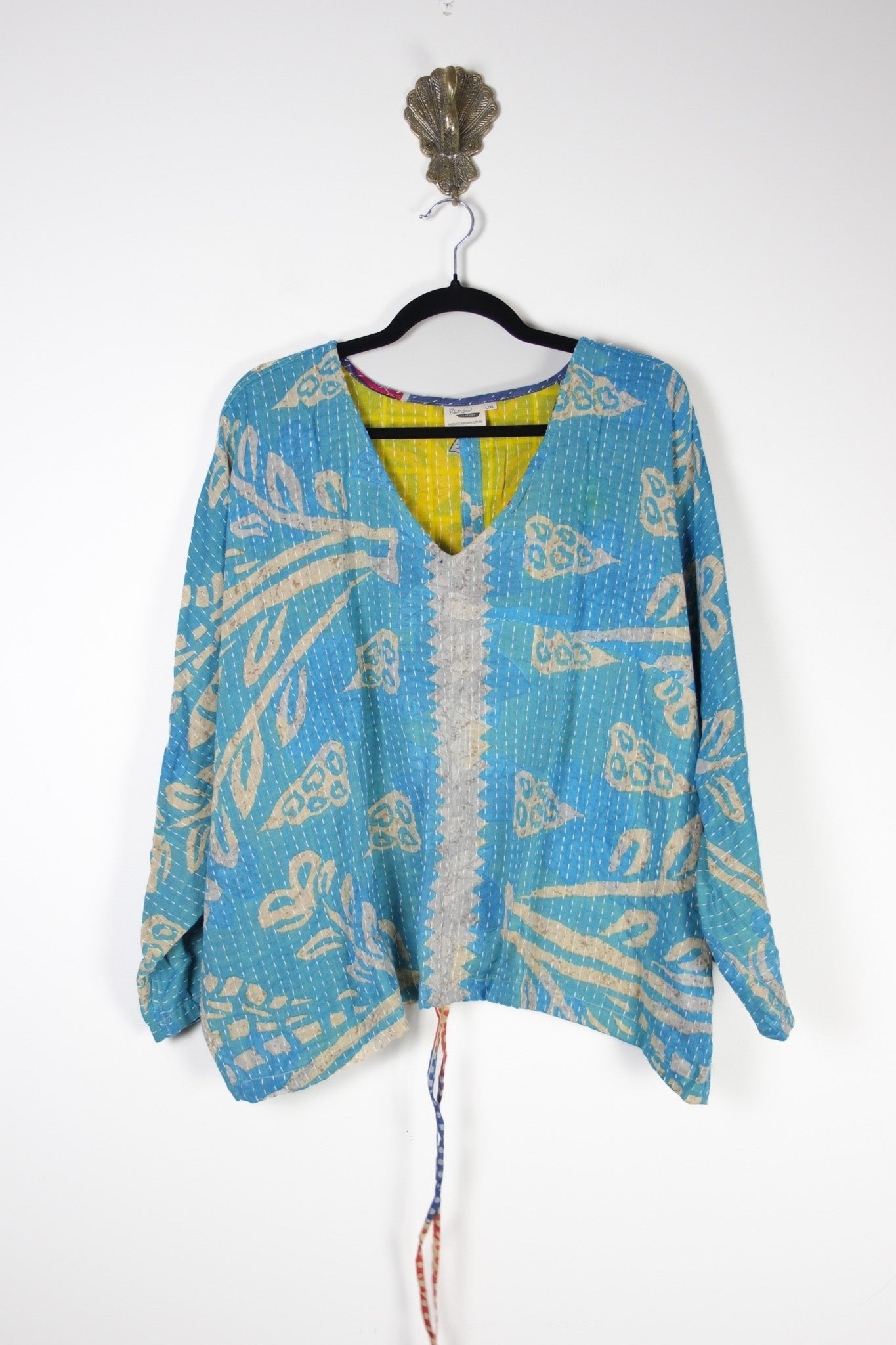 Jovie Kantha Top L/XL (20210) JovieL_XLRenewBohemian202101 Renew Bohemian Pty Ltd