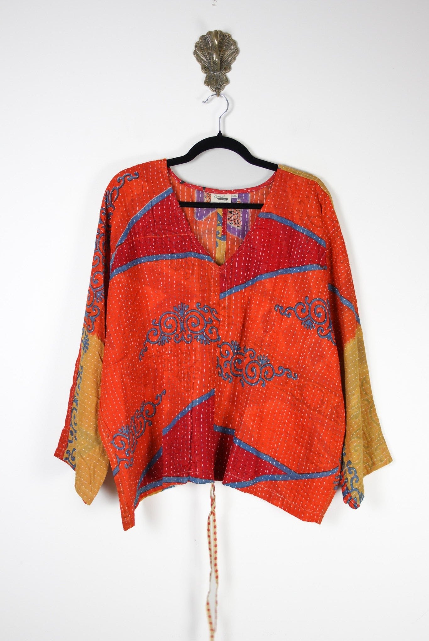 Jovie Kantha Top L/XL (20212) JovieL_XLRenewBohemian202121 Renew Bohemian Pty Ltd