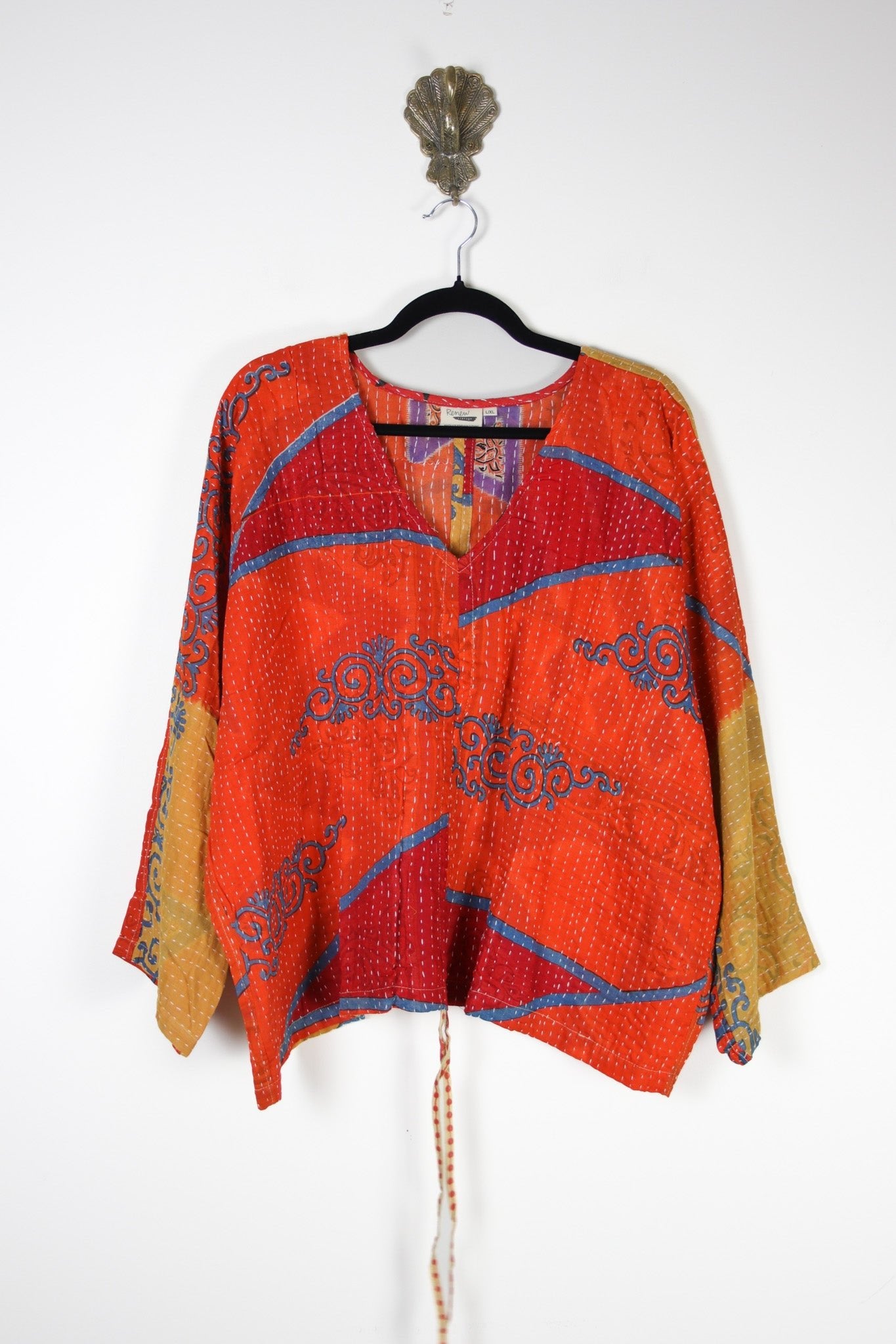 Jovie Kantha Top L/XL (20212) JovieL_XLRenewBohemian202121 Renew Bohemian Pty Ltd