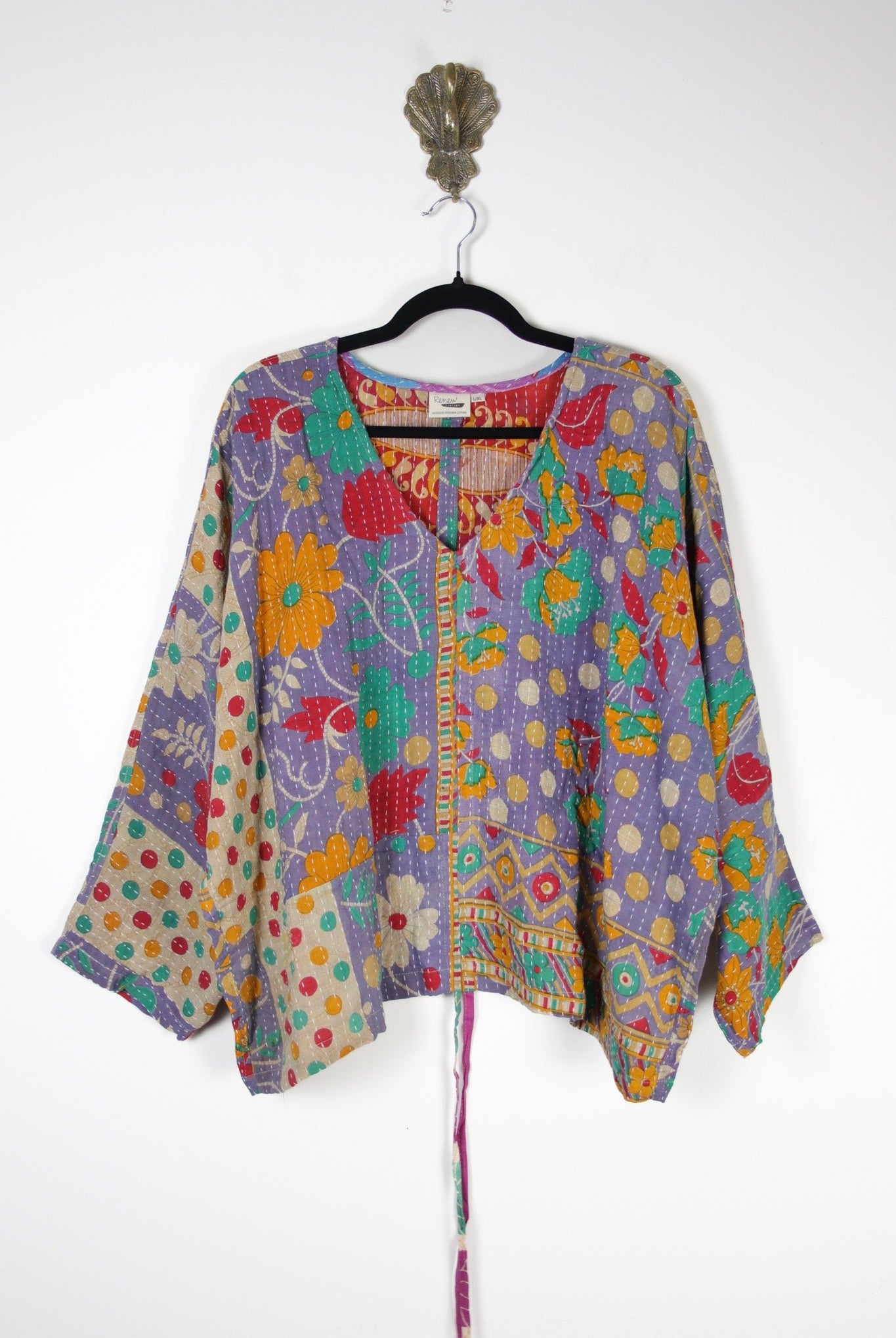 Jovie Kantha Top L/XL (20215) JovieL_XLRenewBohemian202151 Renew Bohemian Pty Ltd