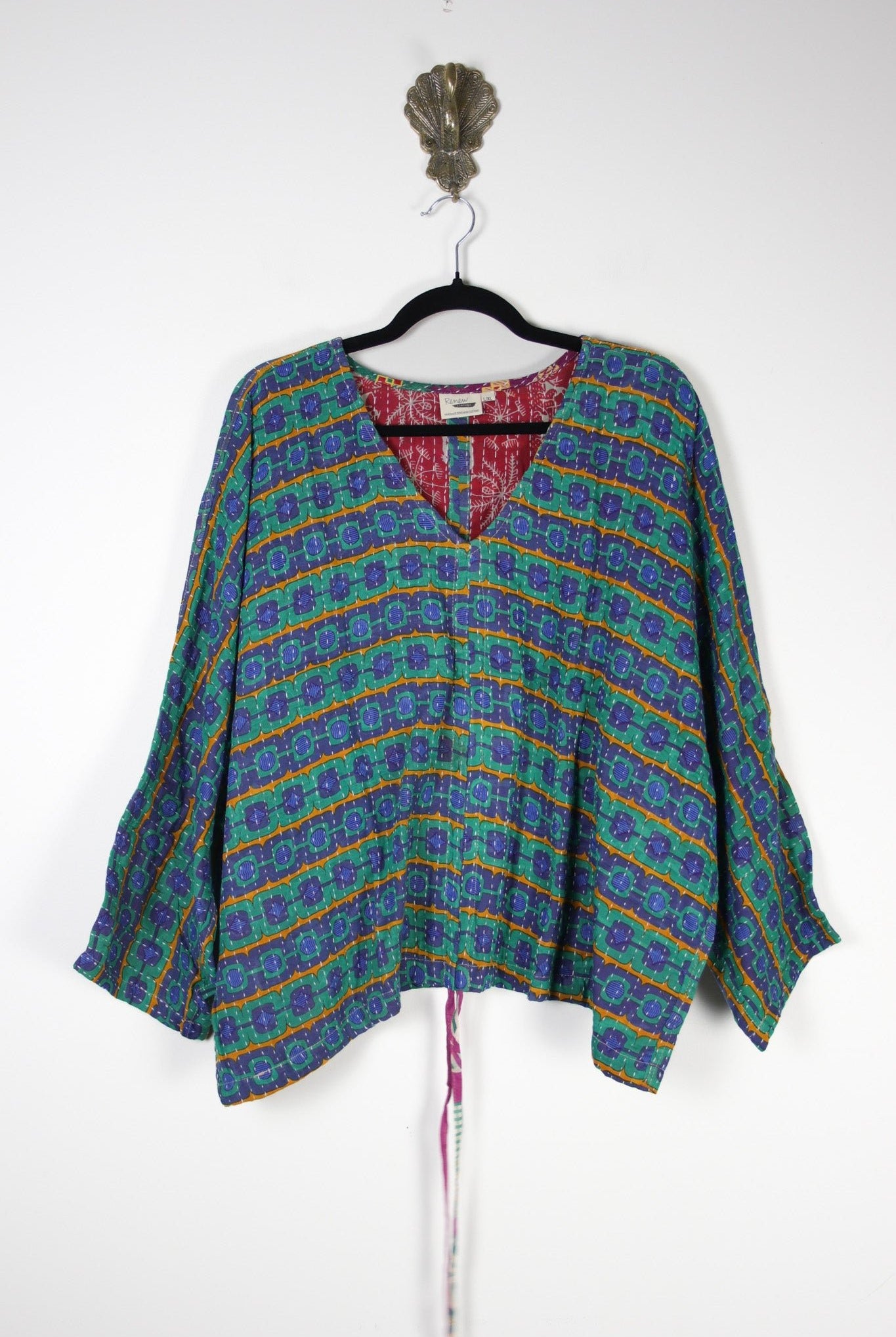 Jovie Kantha Top L/XL (20230) JovieL_XLRenewBohemian202301 Renew Bohemian Pty Ltd