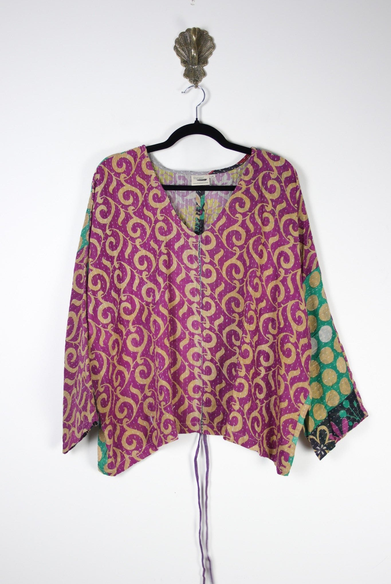 Jovie Kantha Top L/XL (20231) JovieL_XLRenewBohemian202311 Renew Bohemian Pty Ltd