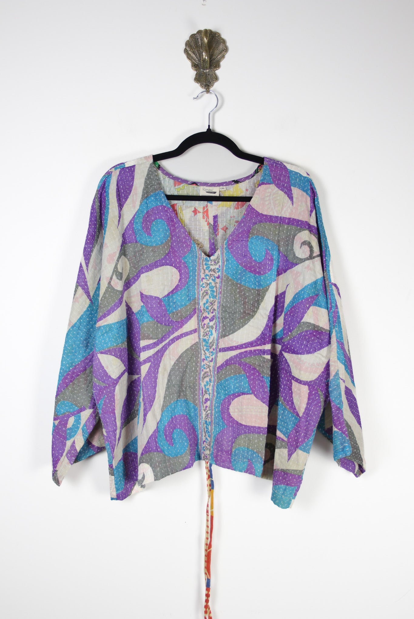 Jovie Kantha Top L/XL (20235) JovieL_XLRenewBohemian202351 Renew Bohemian Pty Ltd