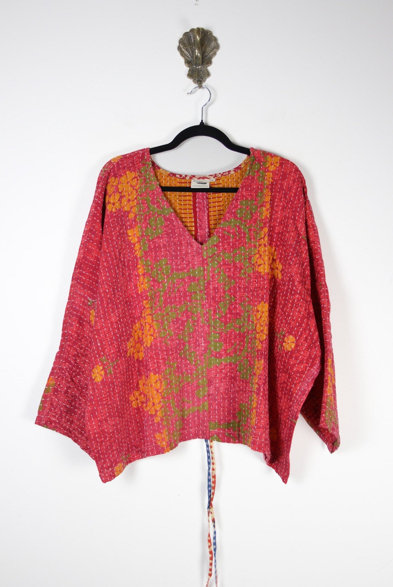Jovie Kantha Top L/XL (20236) JovieL_XLRenewBohemian202361 Renew Bohemian Pty Ltd