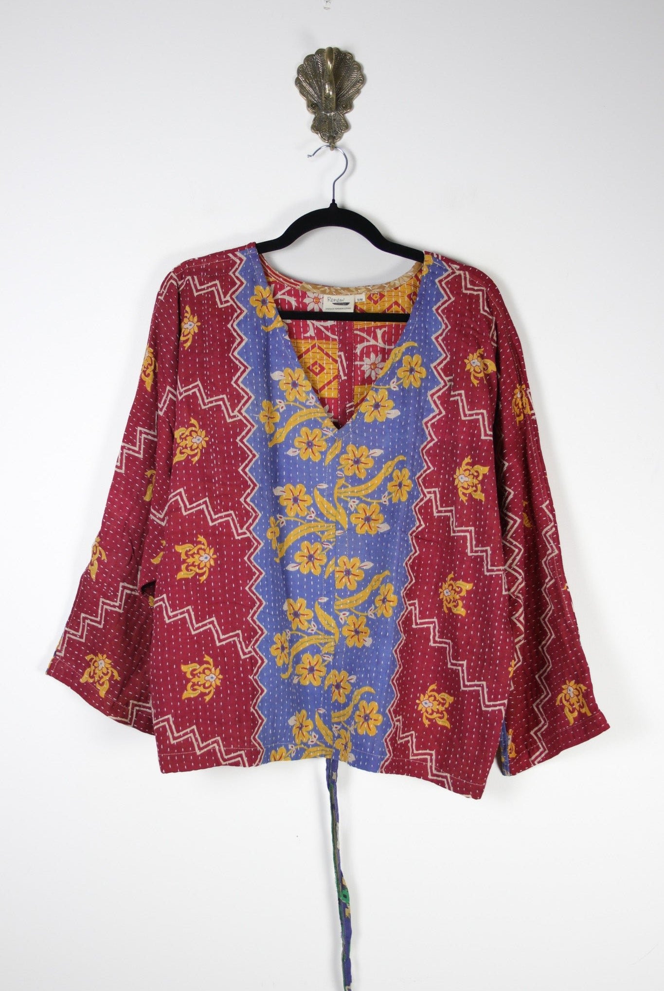 Jovie Kantha Top S/M (20186) JovieS_MRenewBohemian201861 Renew Bohemian Pty Ltd