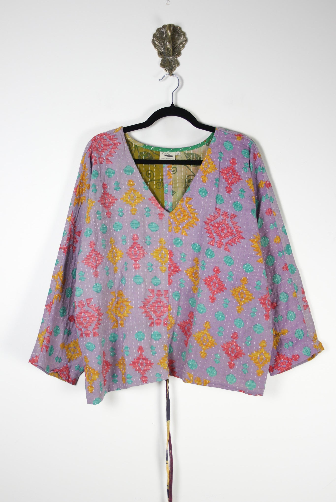 Jovie Kantha Top S/M (20187) JovieS_MRenewBohemian201871 Renew Bohemian Pty Ltd