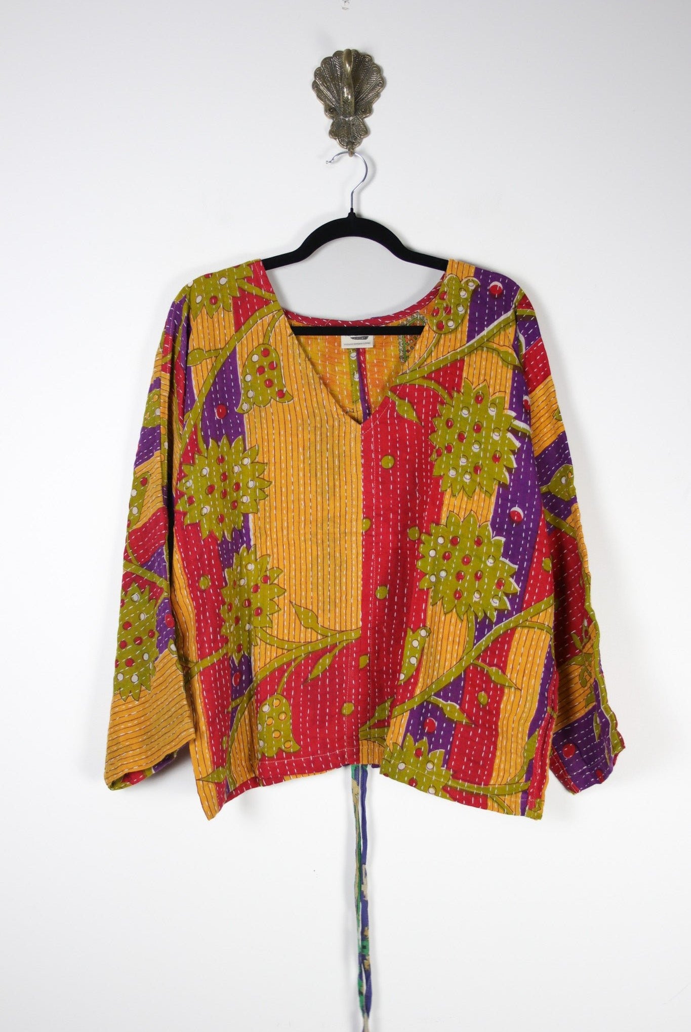 Jovie Kantha Top S/M (20188) JovieS_MRenewBohemian201881 Renew Bohemian Pty Ltd