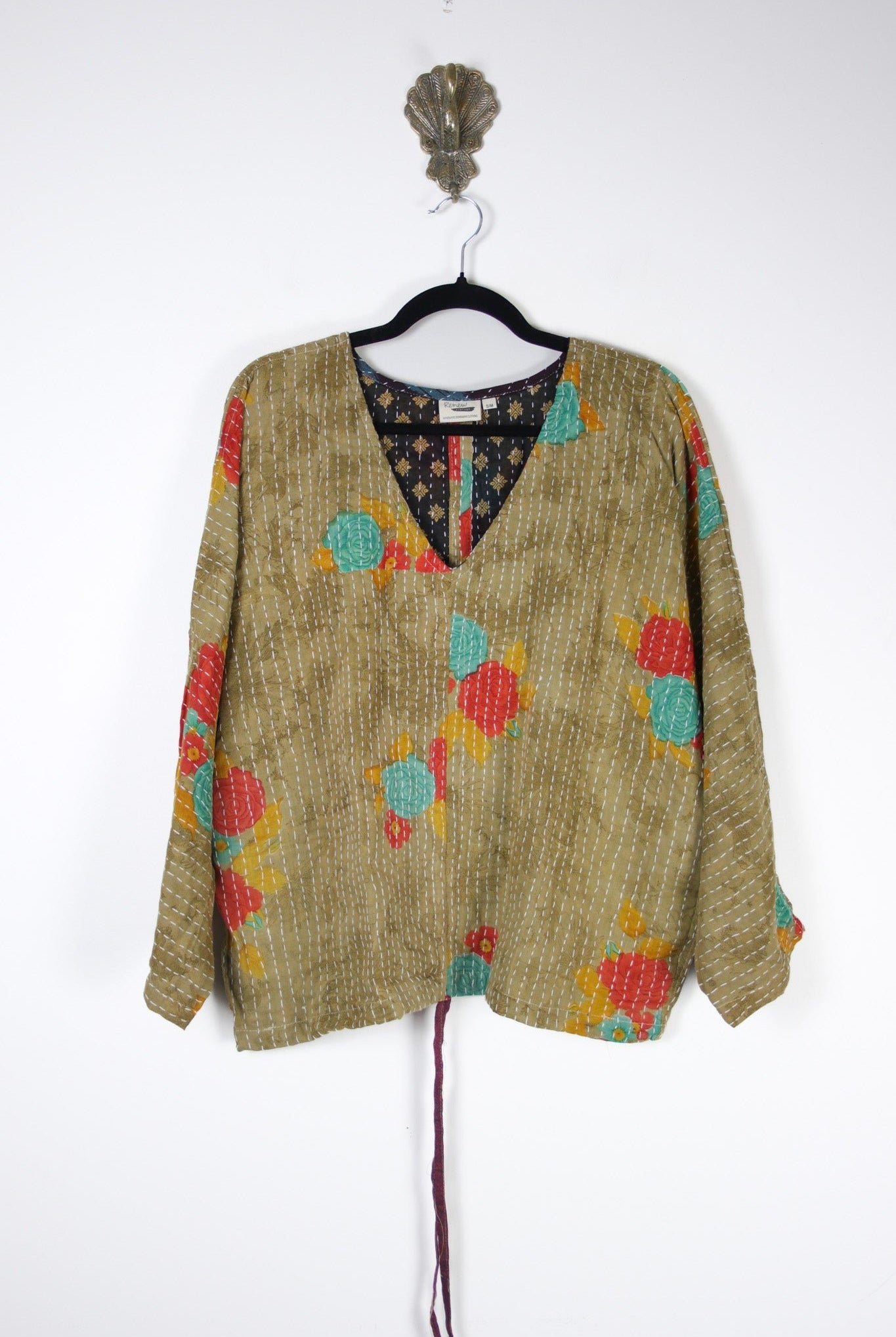 Jovie Kantha Top S/M (20193) JovieS_MRenewBohemian201931 Renew Bohemian Pty Ltd