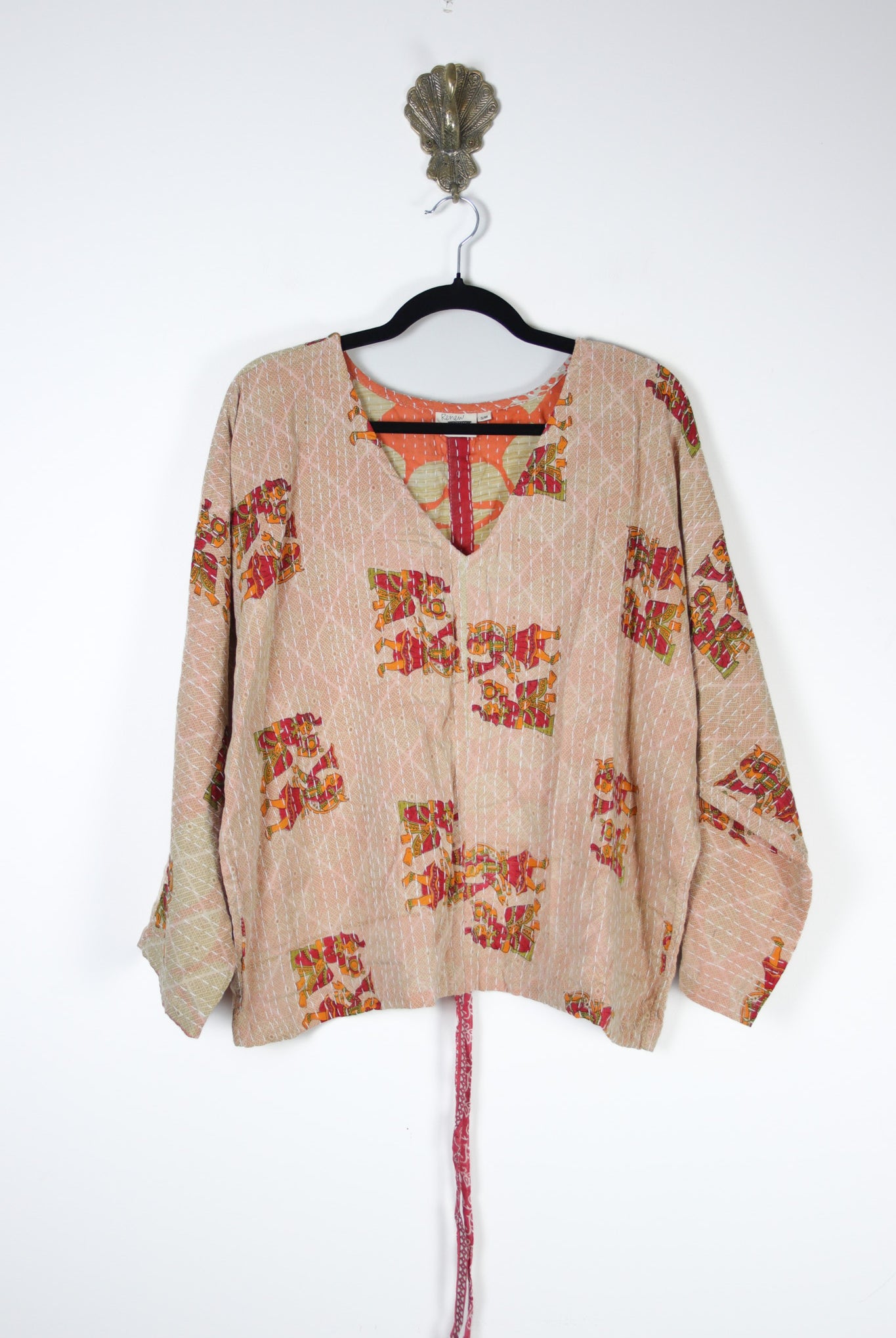Jovie Kantha Top S/M (20201) JovieS_MRenewBohemian202011 Renew Bohemian Pty Ltd