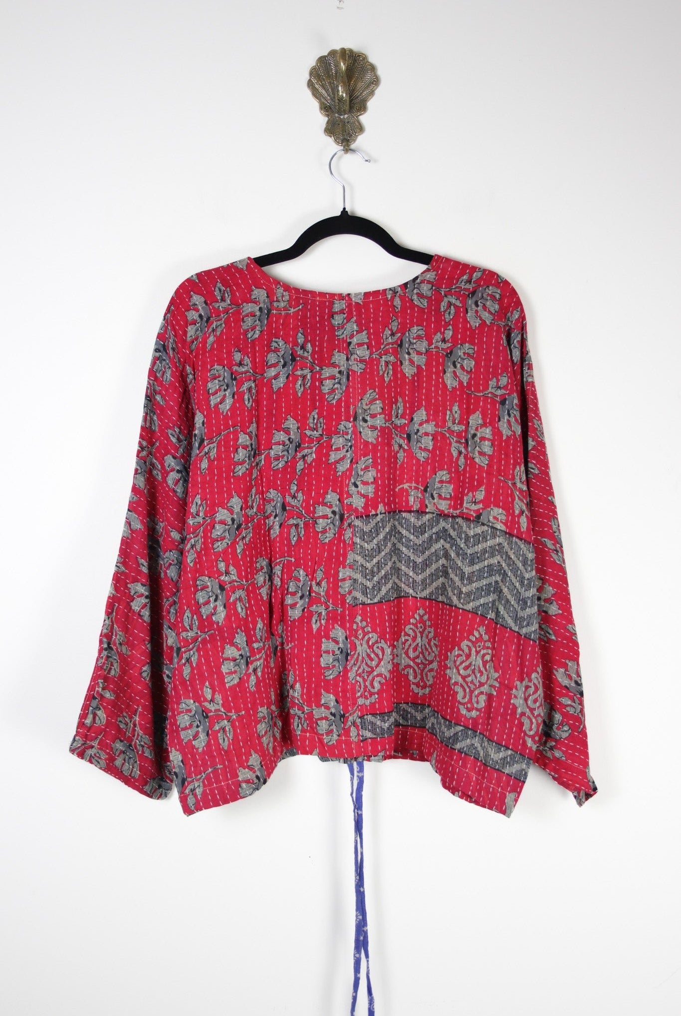 Jovie Kantha Top S/M (20207) JovieS_MRenewBohemian202072 Renew Bohemian Pty Ltd